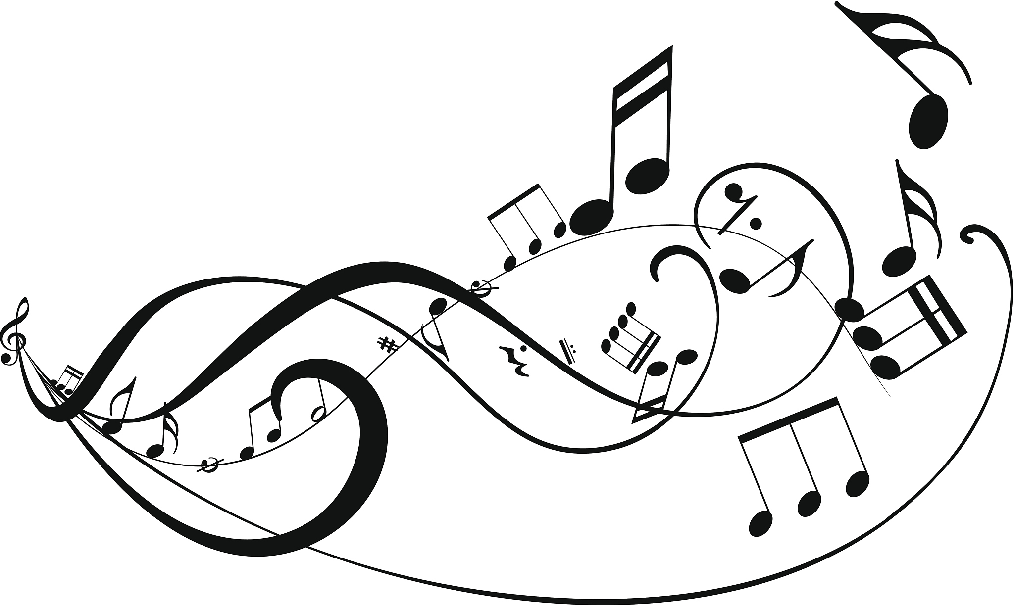 musical abstract background