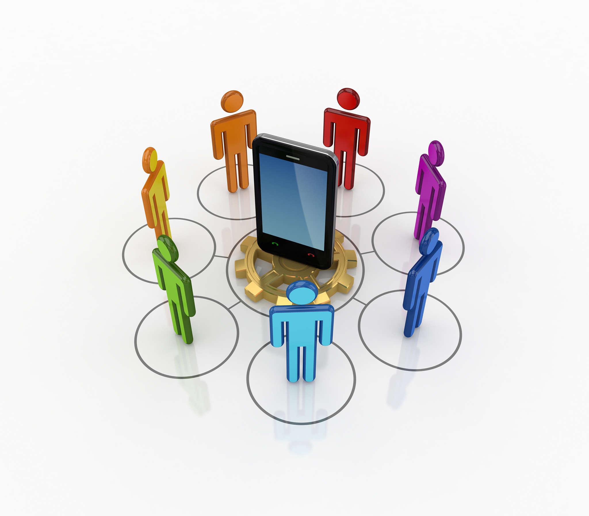 business network concept.