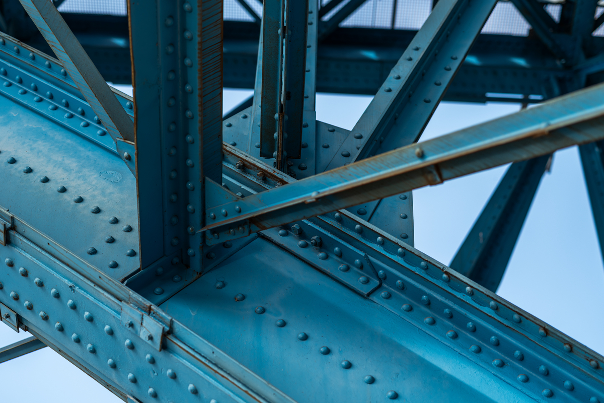 Missing Handrail on Upper Platform of Vertical Ladder - Replacement Needed