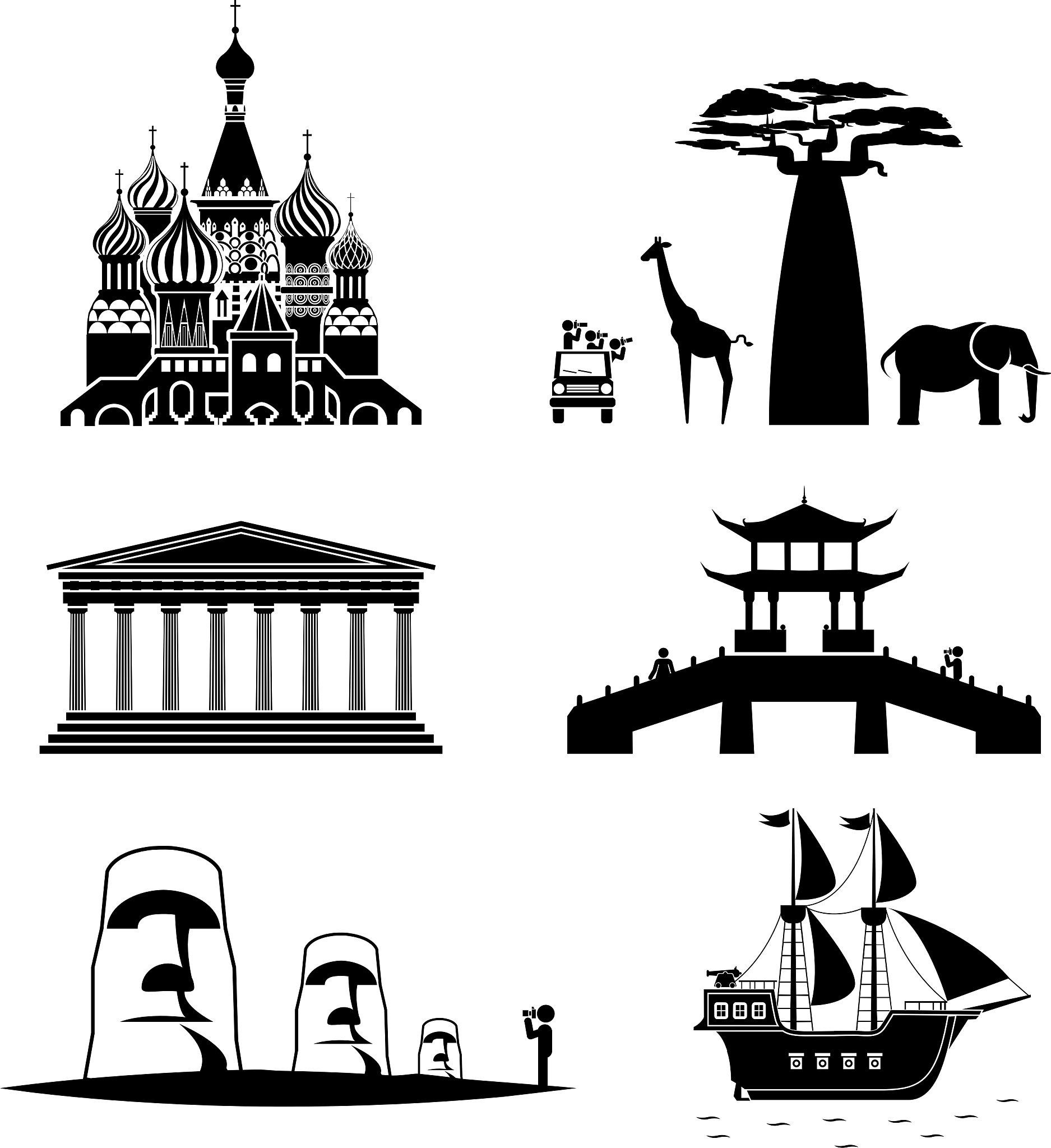 travel icons