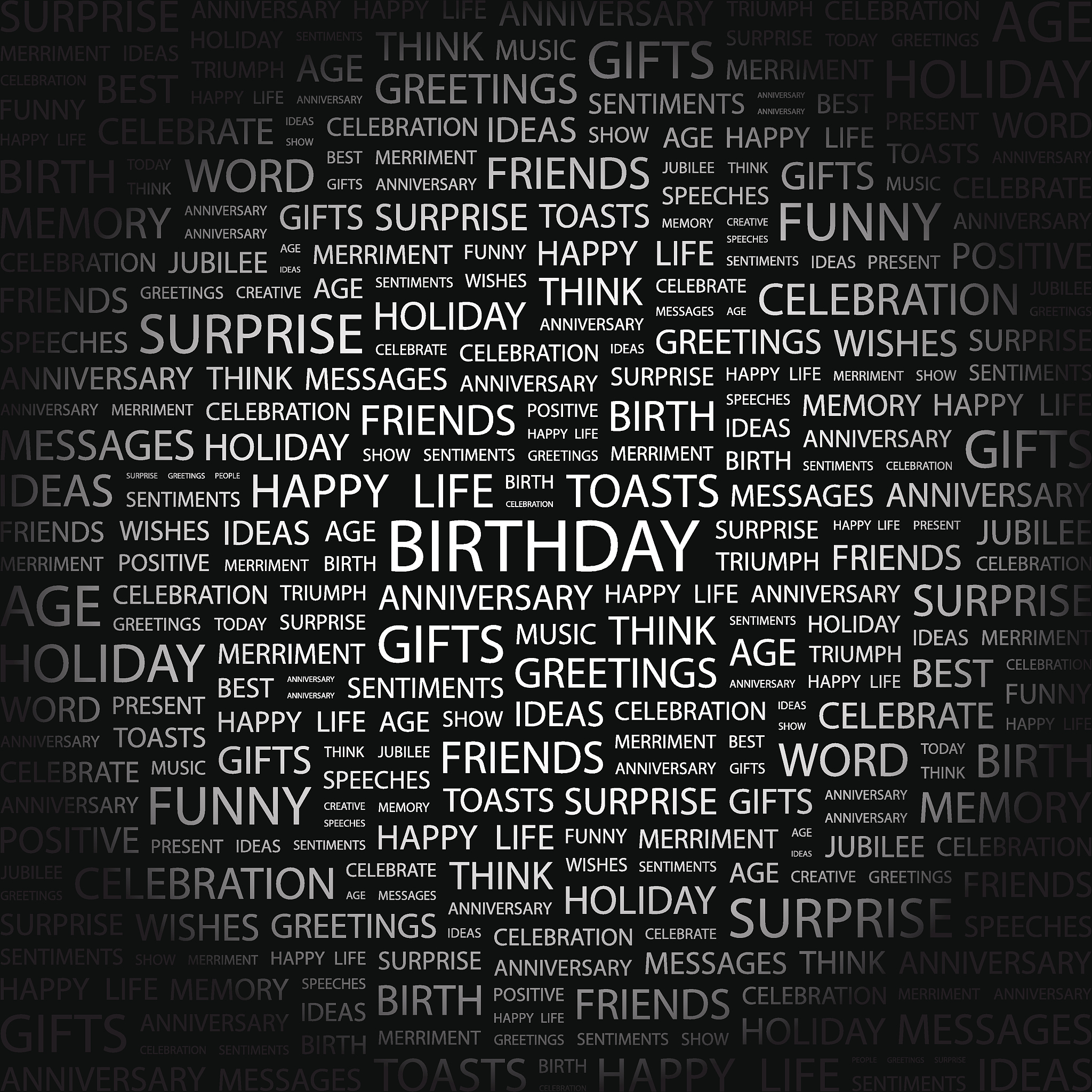 写一段祝福生日快乐代码