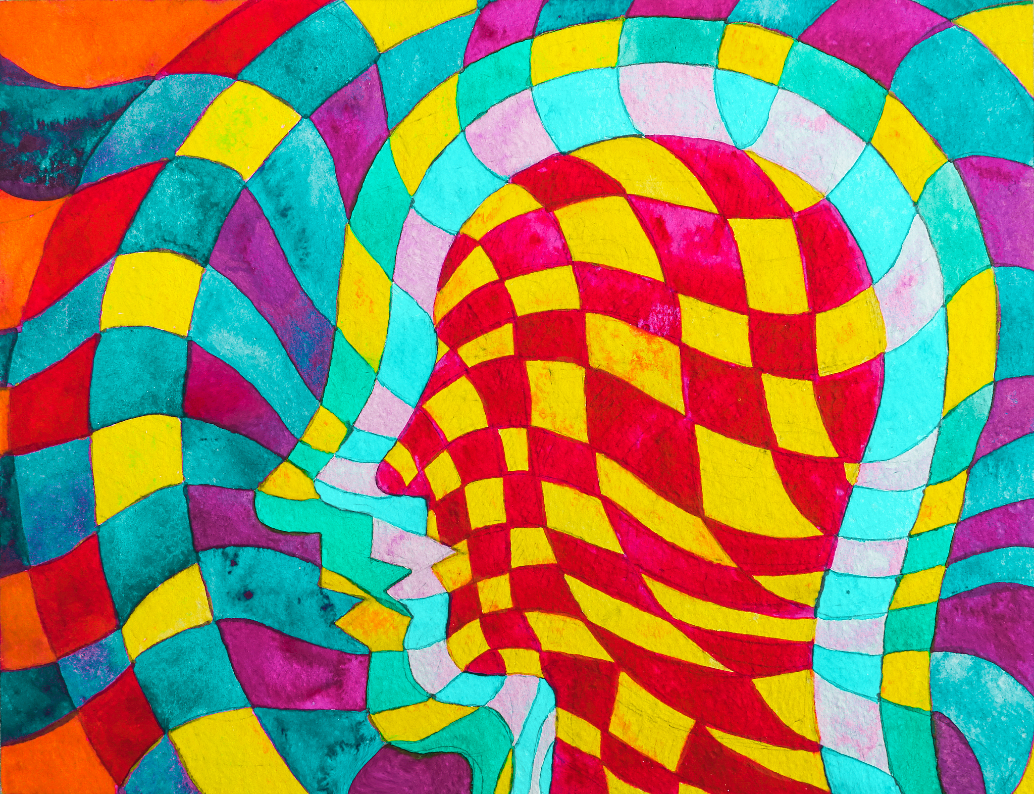 色彩障碍插画总结