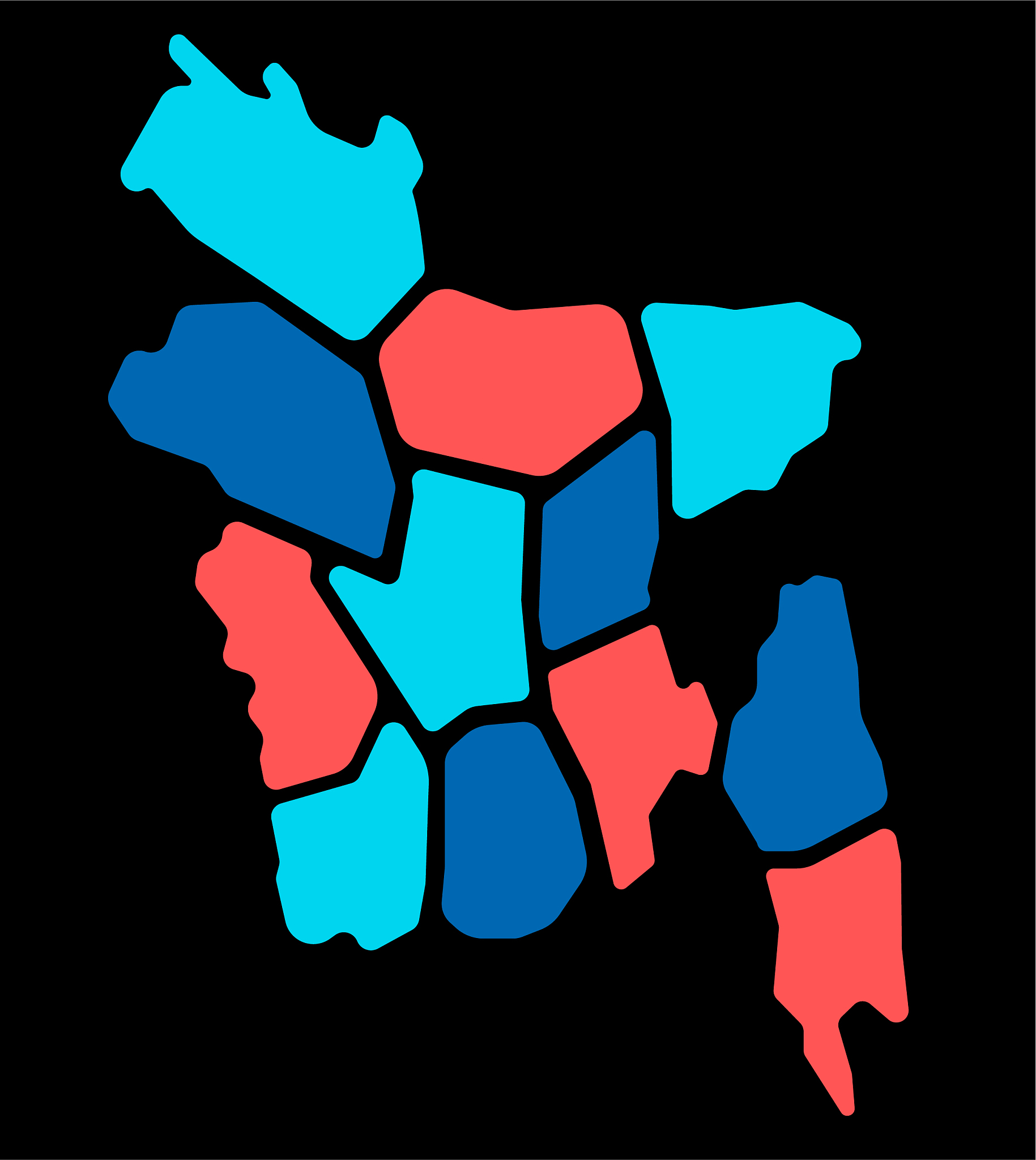bangladesh map