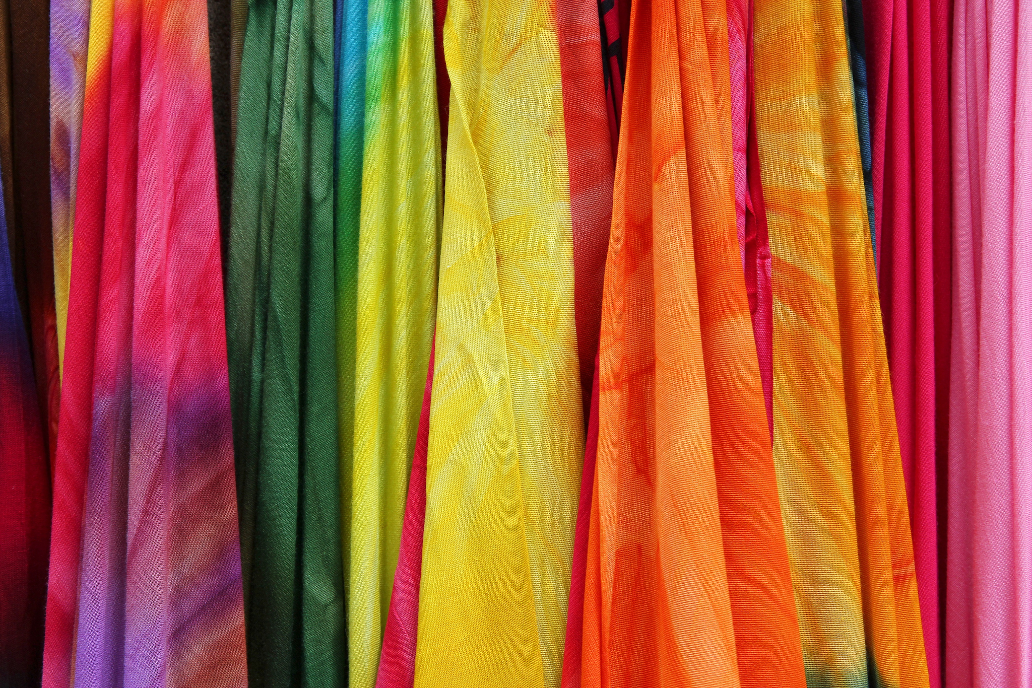 colorful textiles