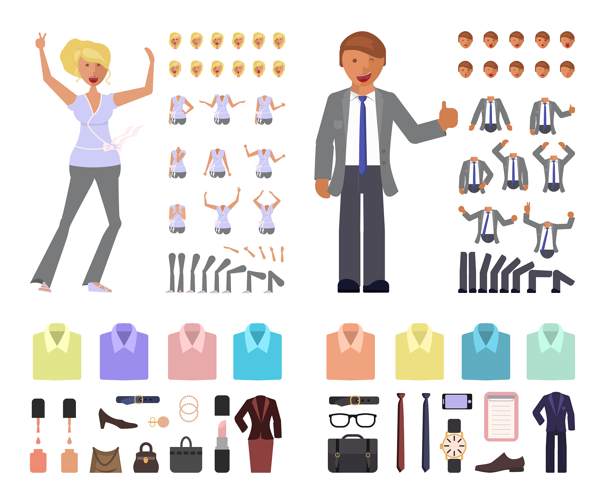 translate to chinese. Roles and responsibilities of women and men in different jobs and functions.