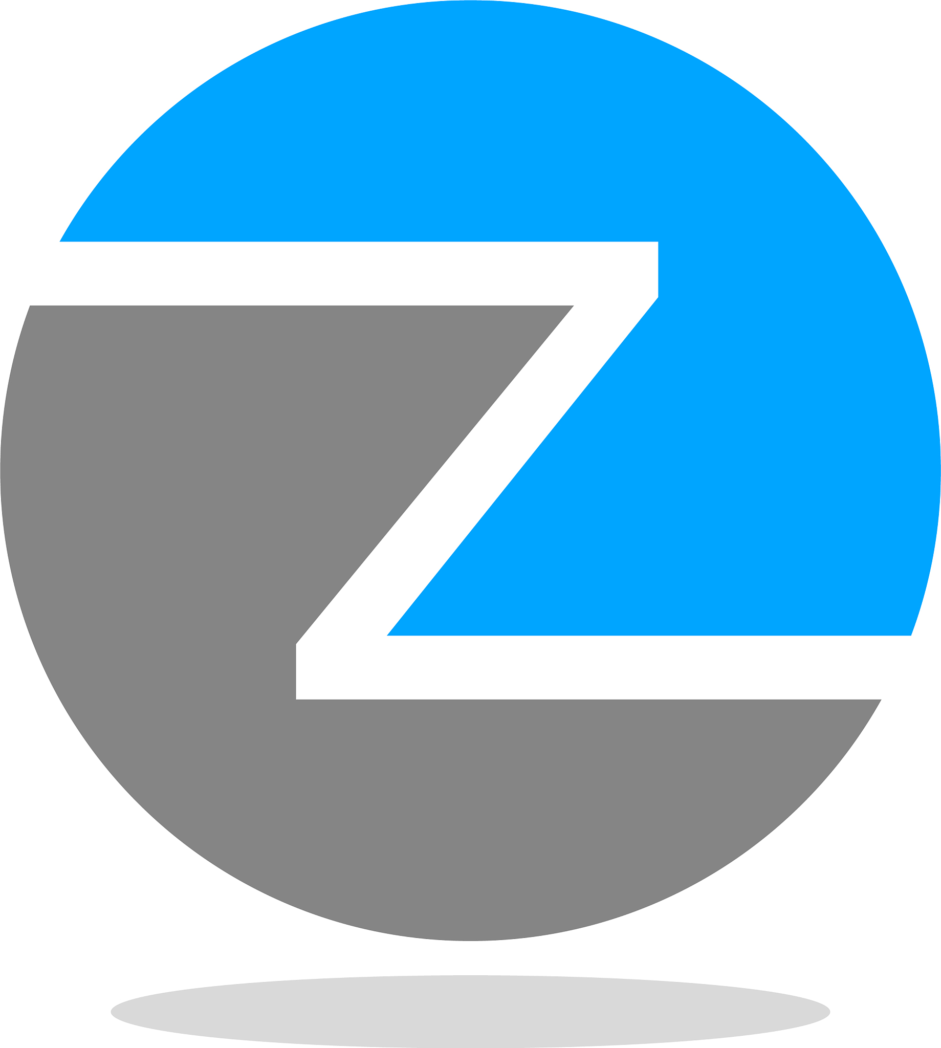 initial letter z logo template design