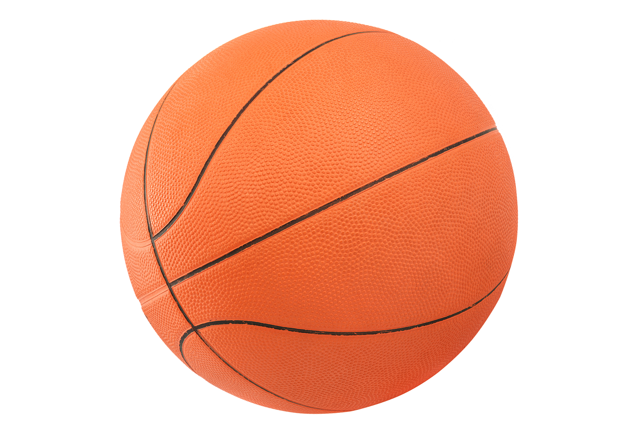 basketball ball isolated on a white background