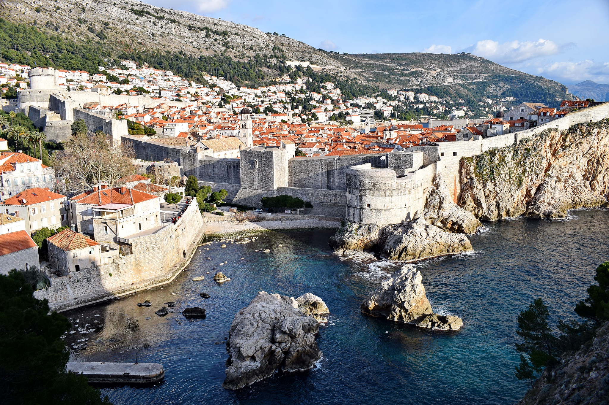dubrovnik - city walls
