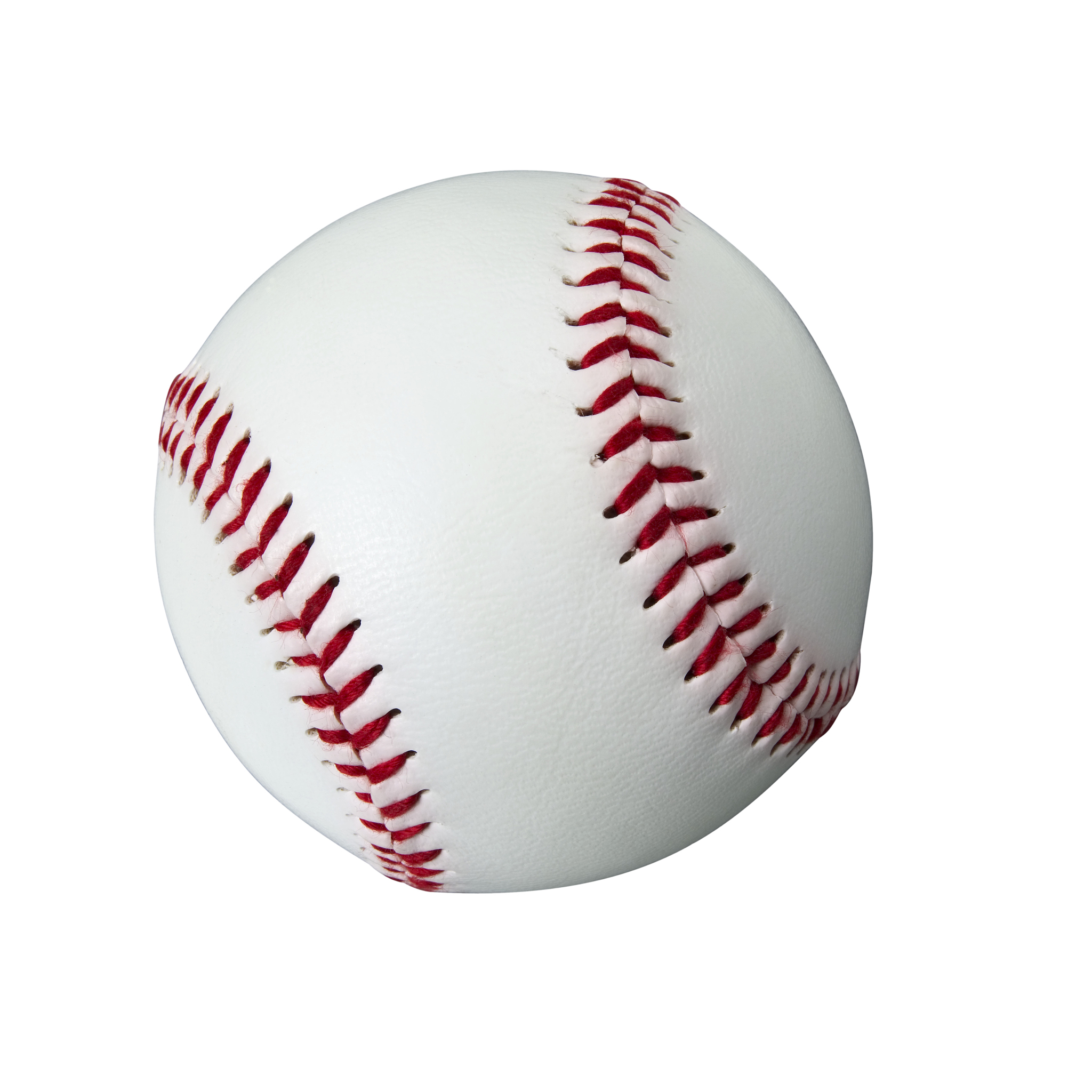 close up of an american baseball ball