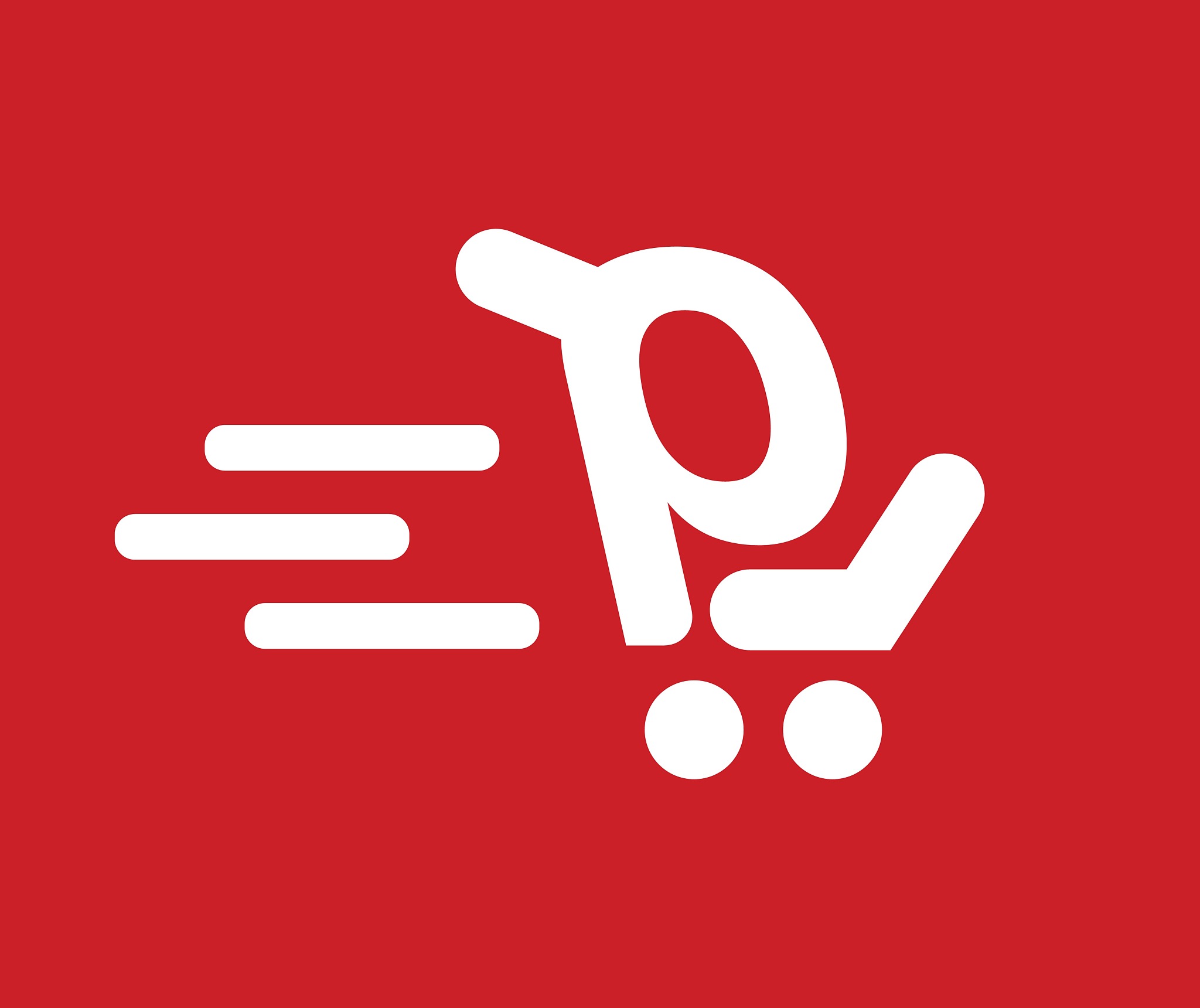 shopping cart icon for p