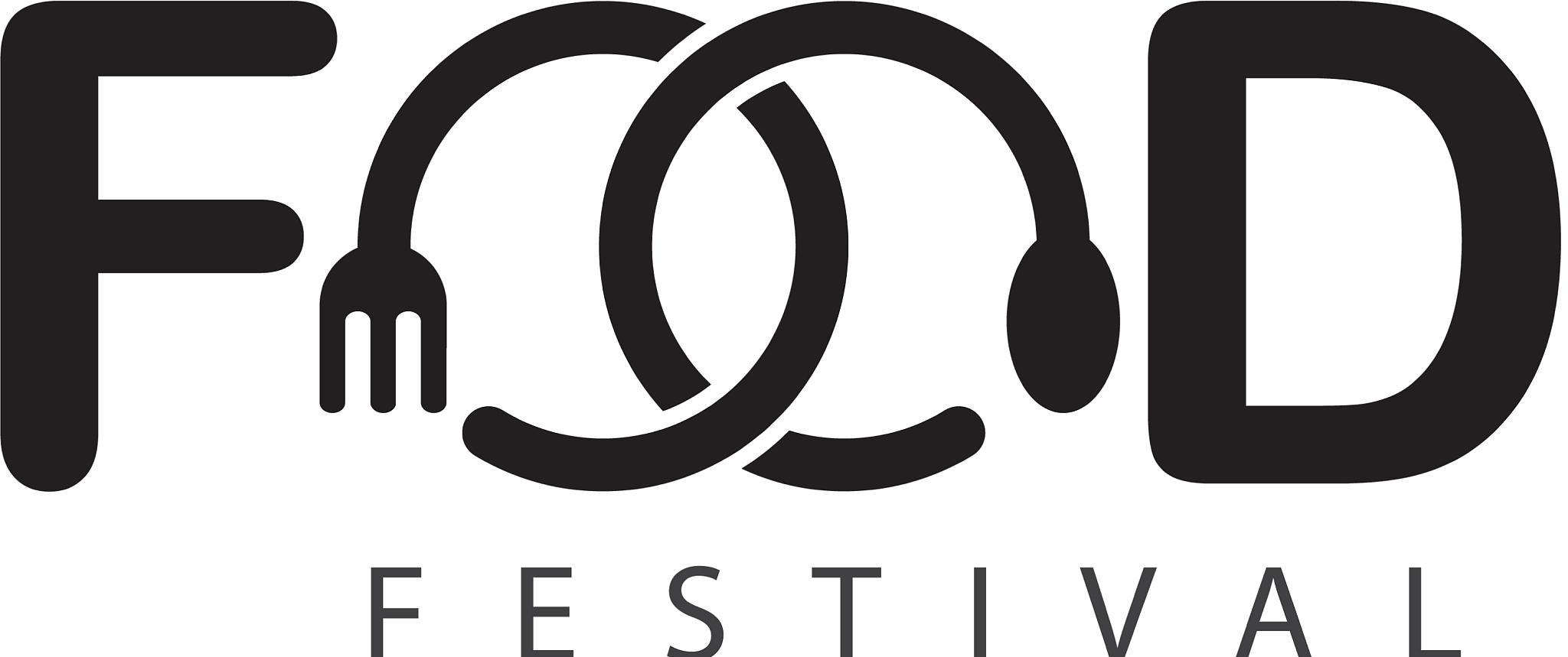 food festival logo template design