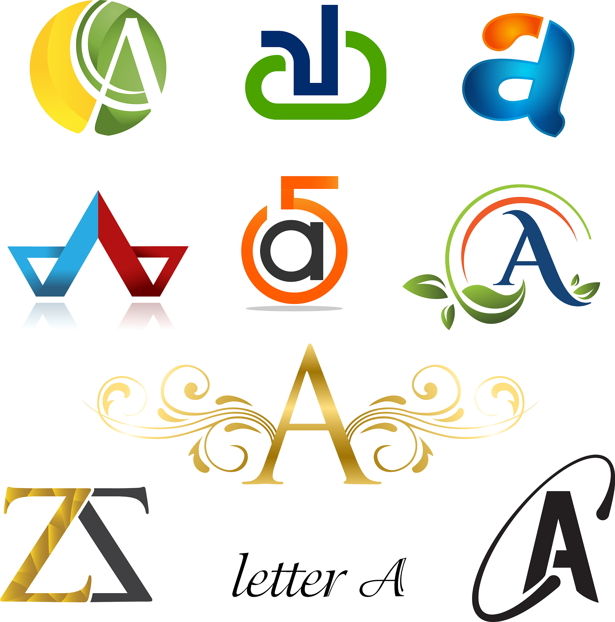 letter a logo