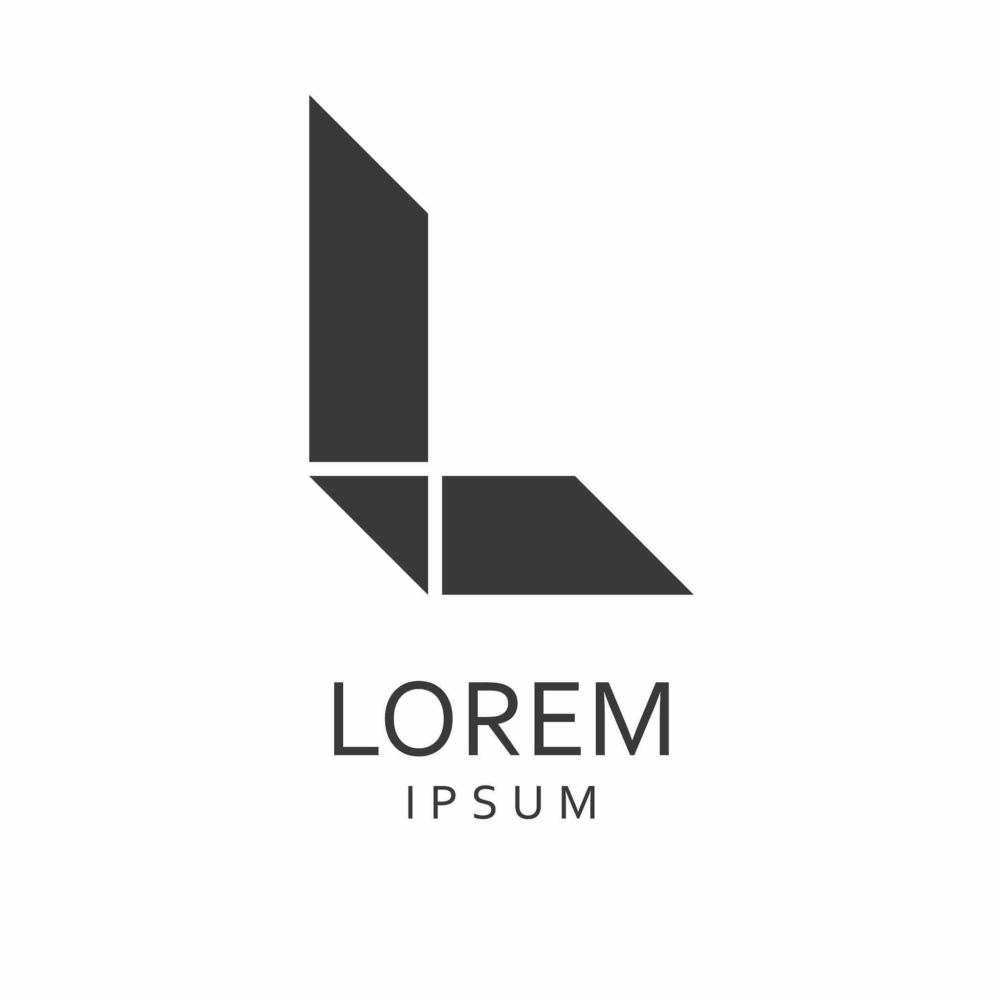l letter logo icon