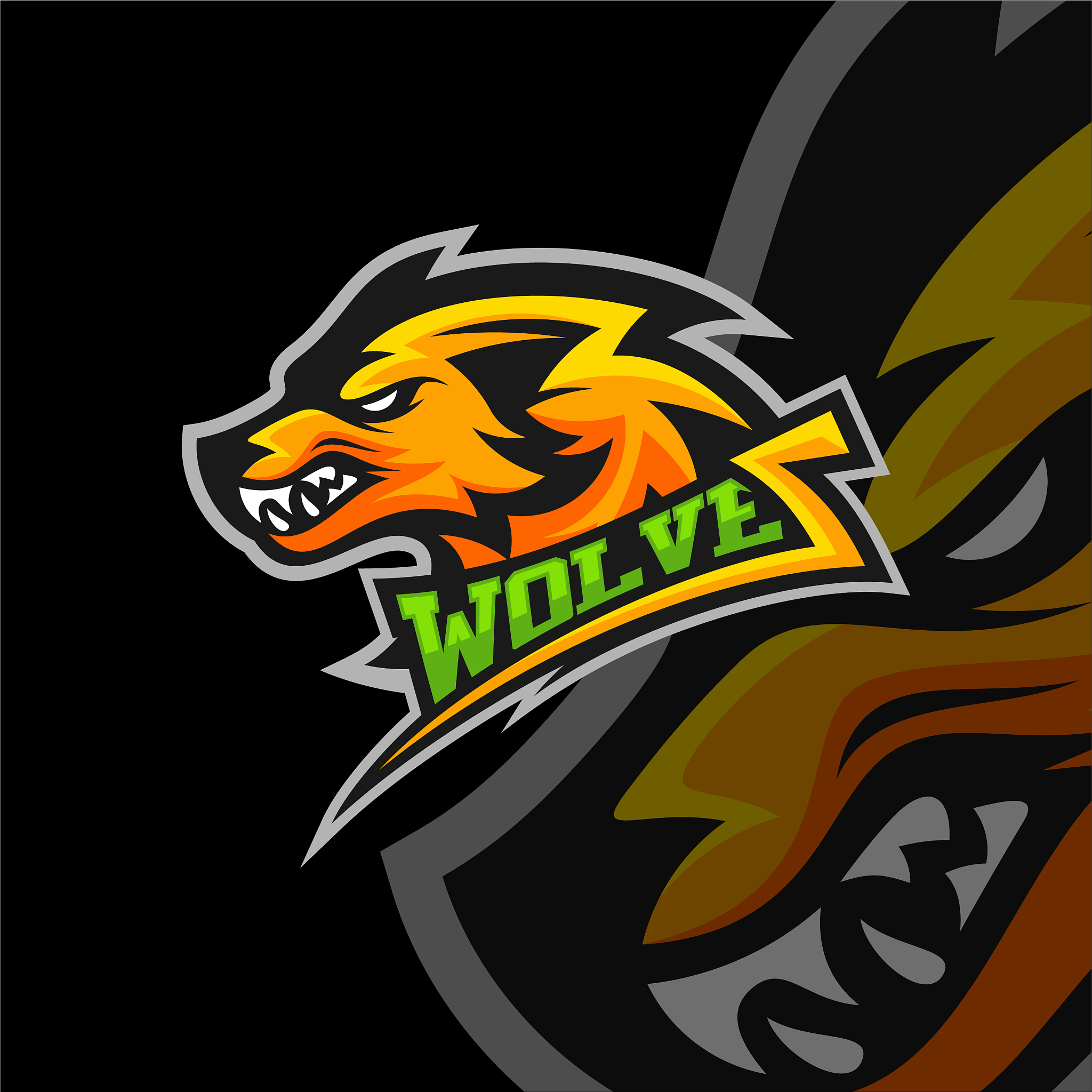 真豹团队徽设计方案 | 速度、力量、胜利的象征