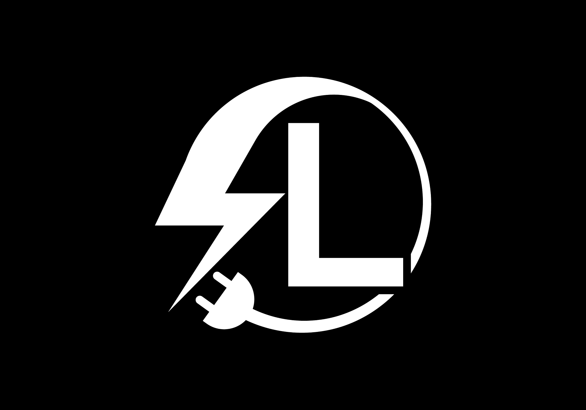 electric logo and icon design templatelightning