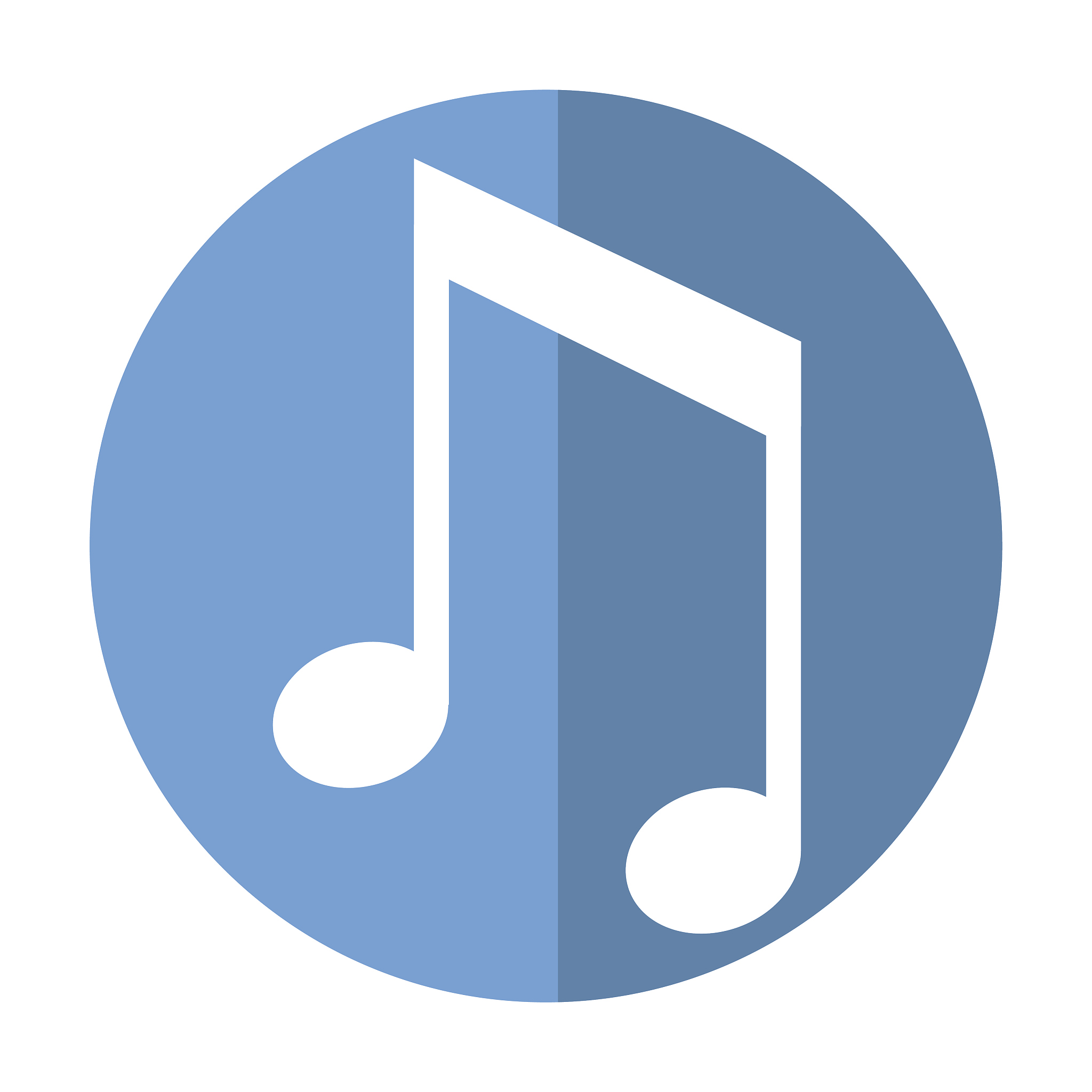 music notes design