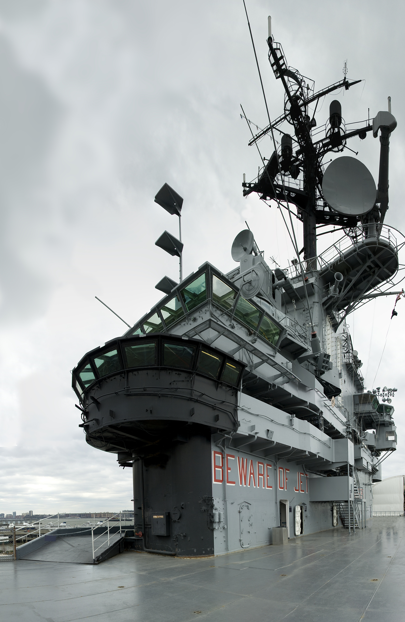 aircraft carrier tower