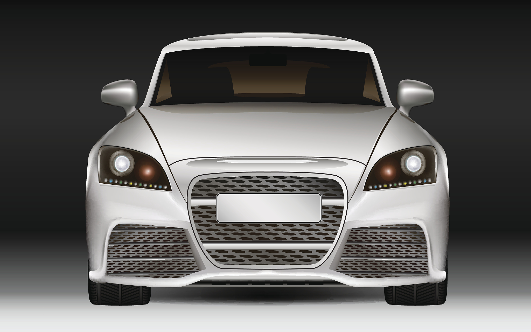 luxury sports car