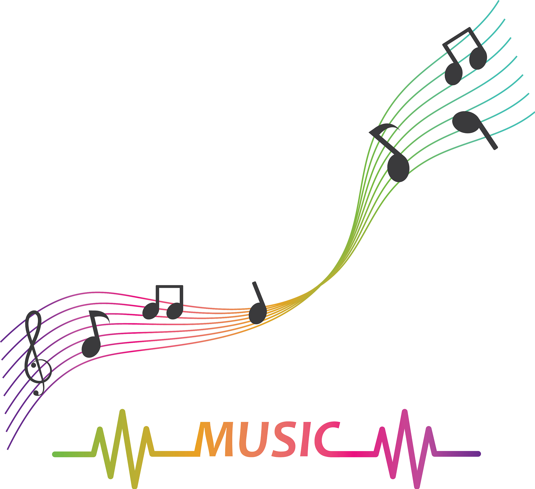 music note design