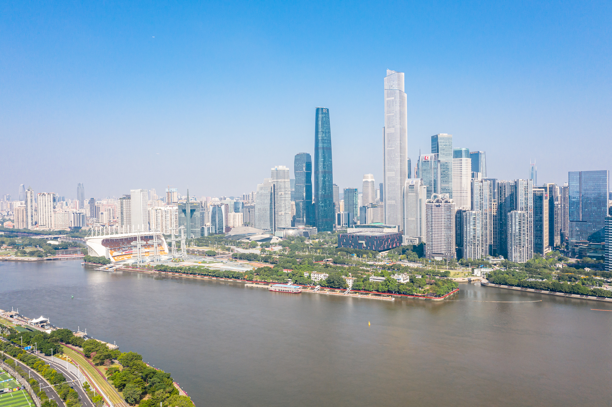 广州城市天际线