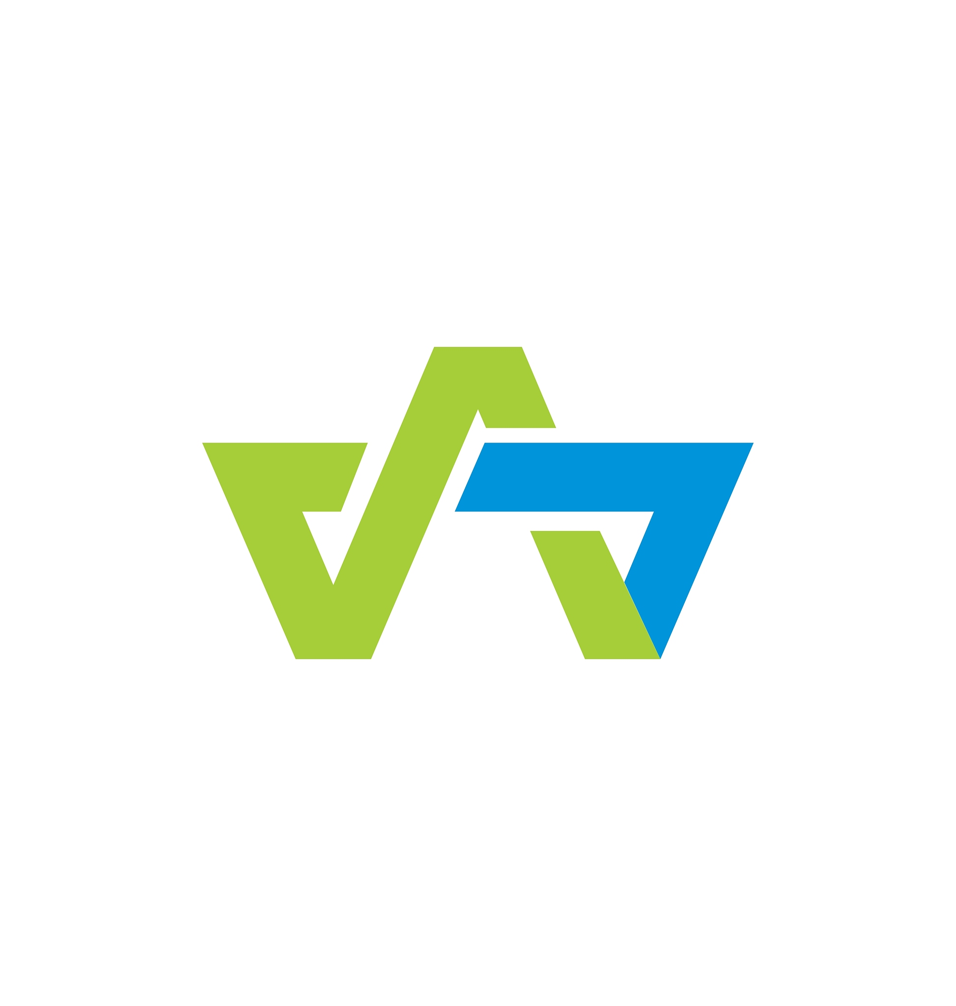 abstract shape business logo