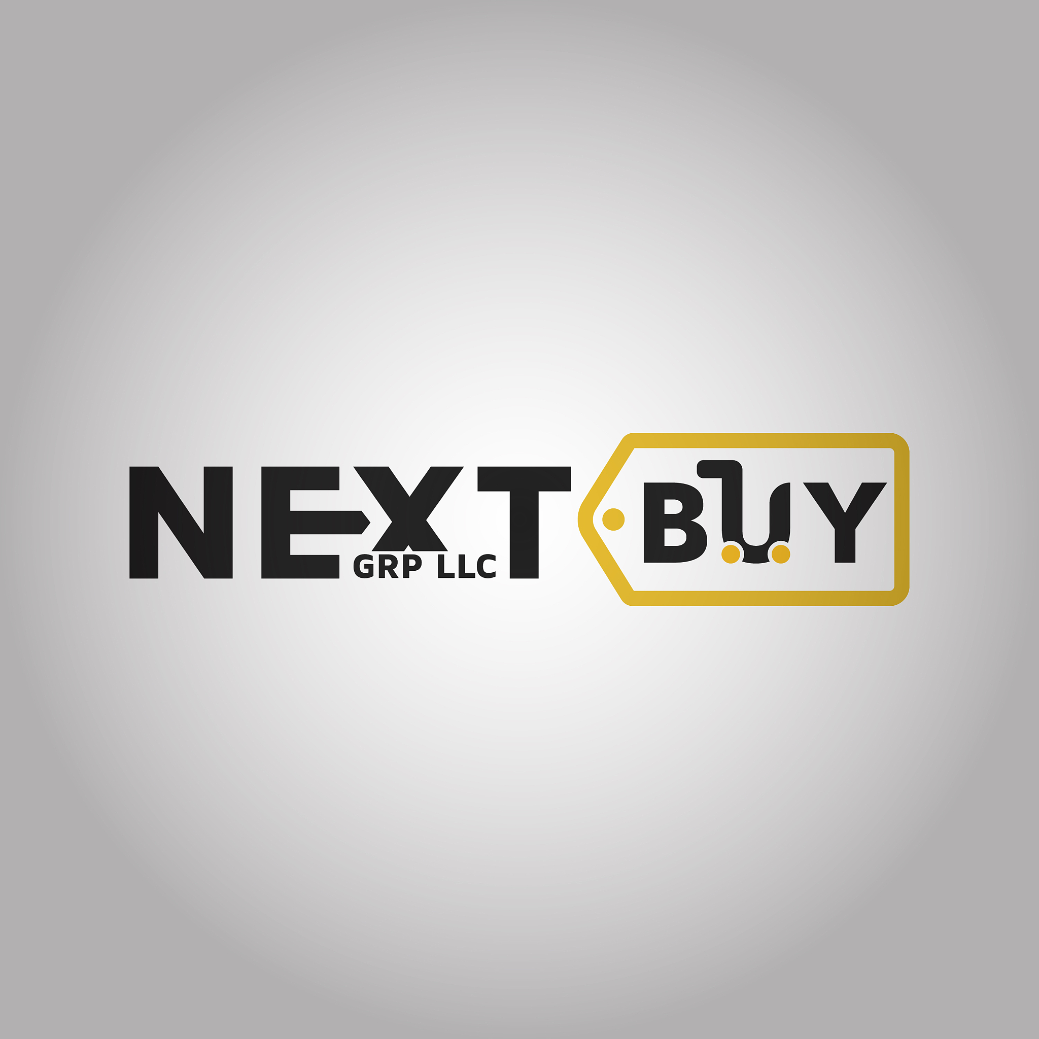 next buy shopping logo design