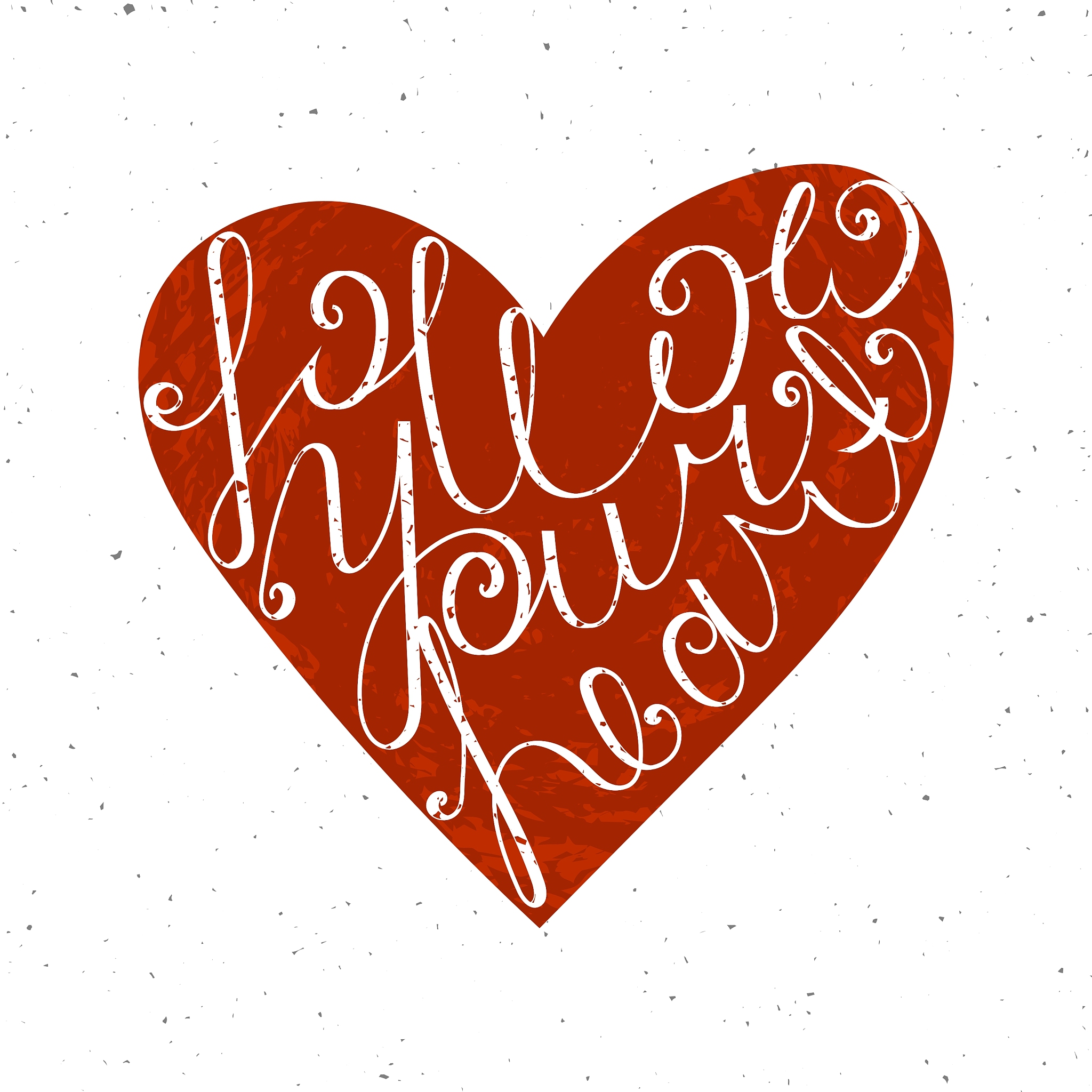 follow your heart inspiration quotation lettering