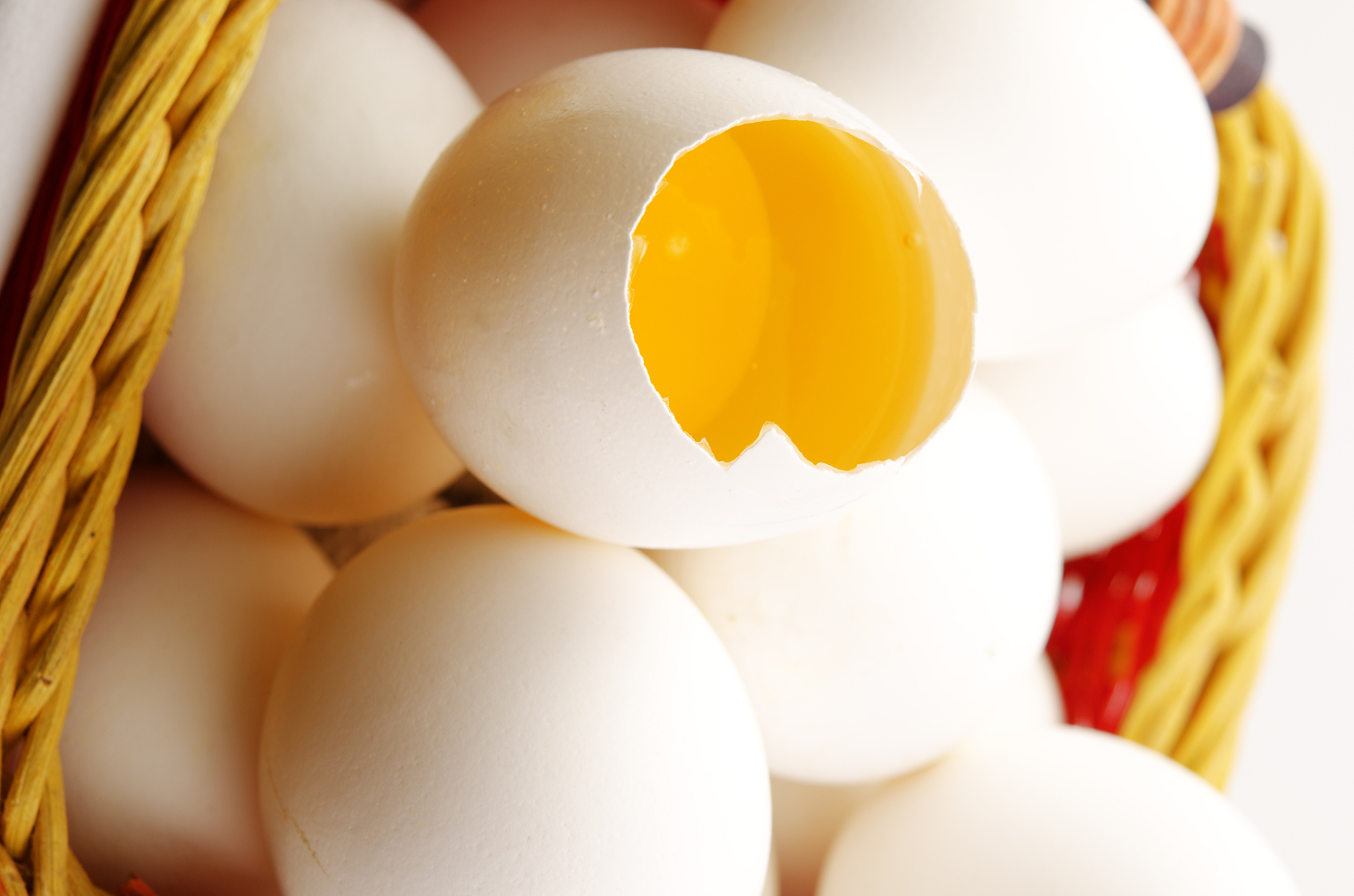 eggs in a basket