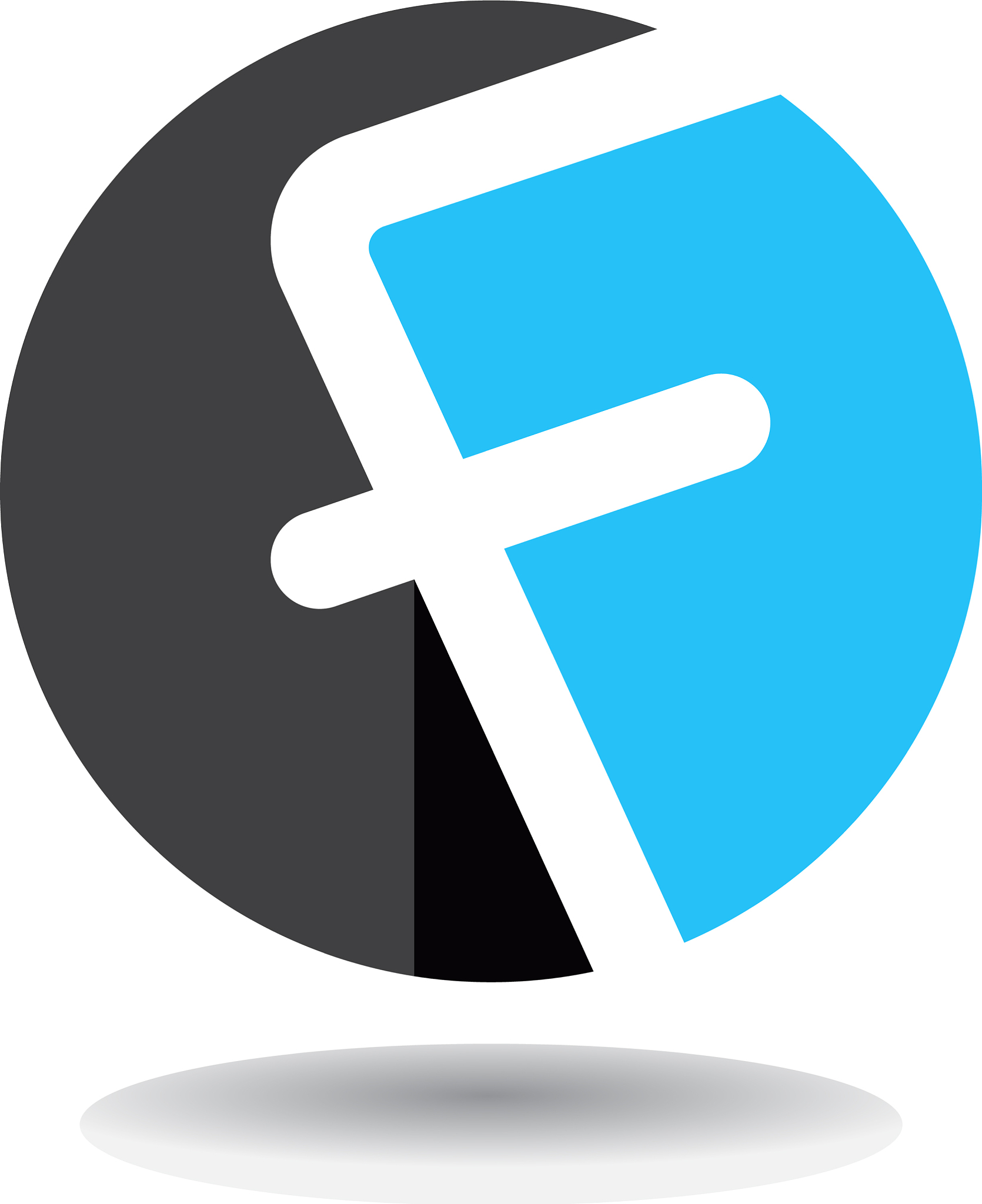 f logo business symbols template letter