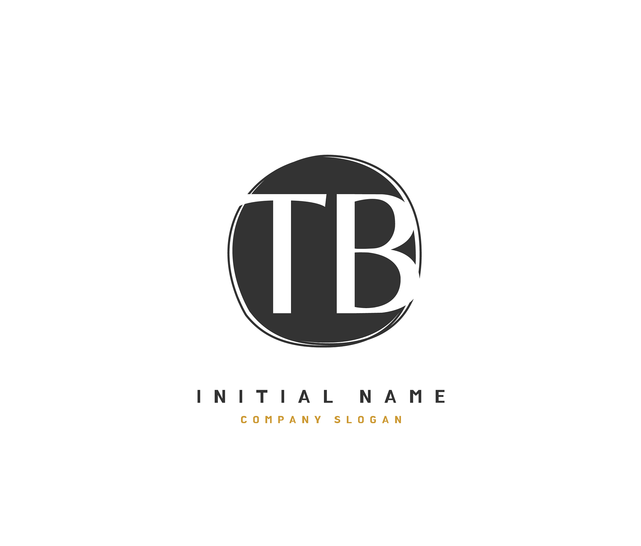 t b tb beauty initial logo handwriting logo of