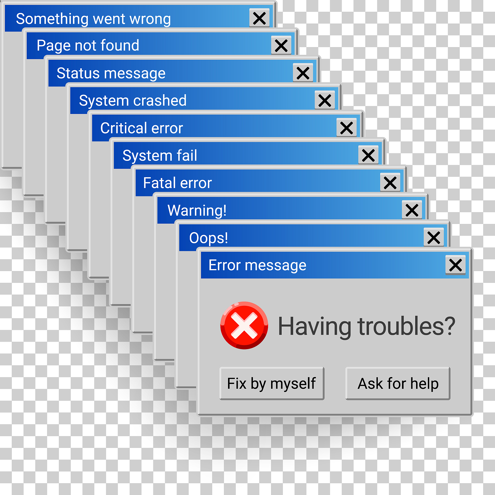 having troubles with critical error system