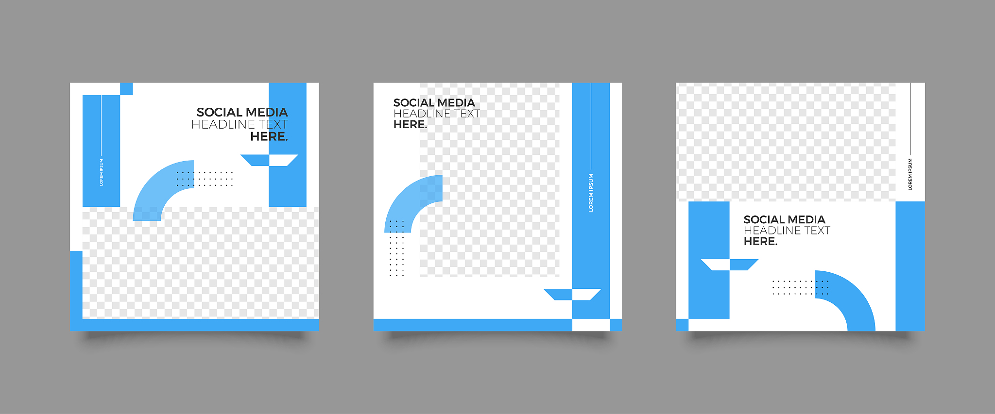 fashion social media post template