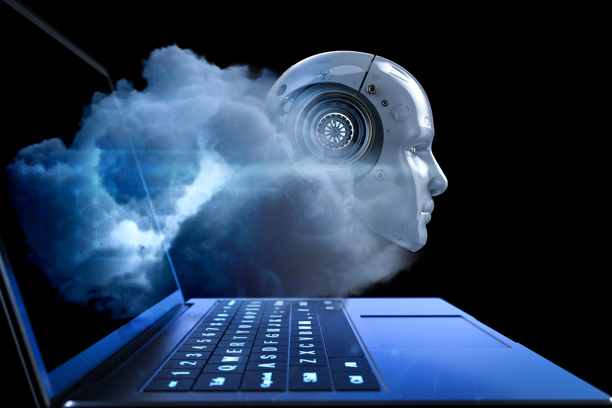 cloud computing technology concept
