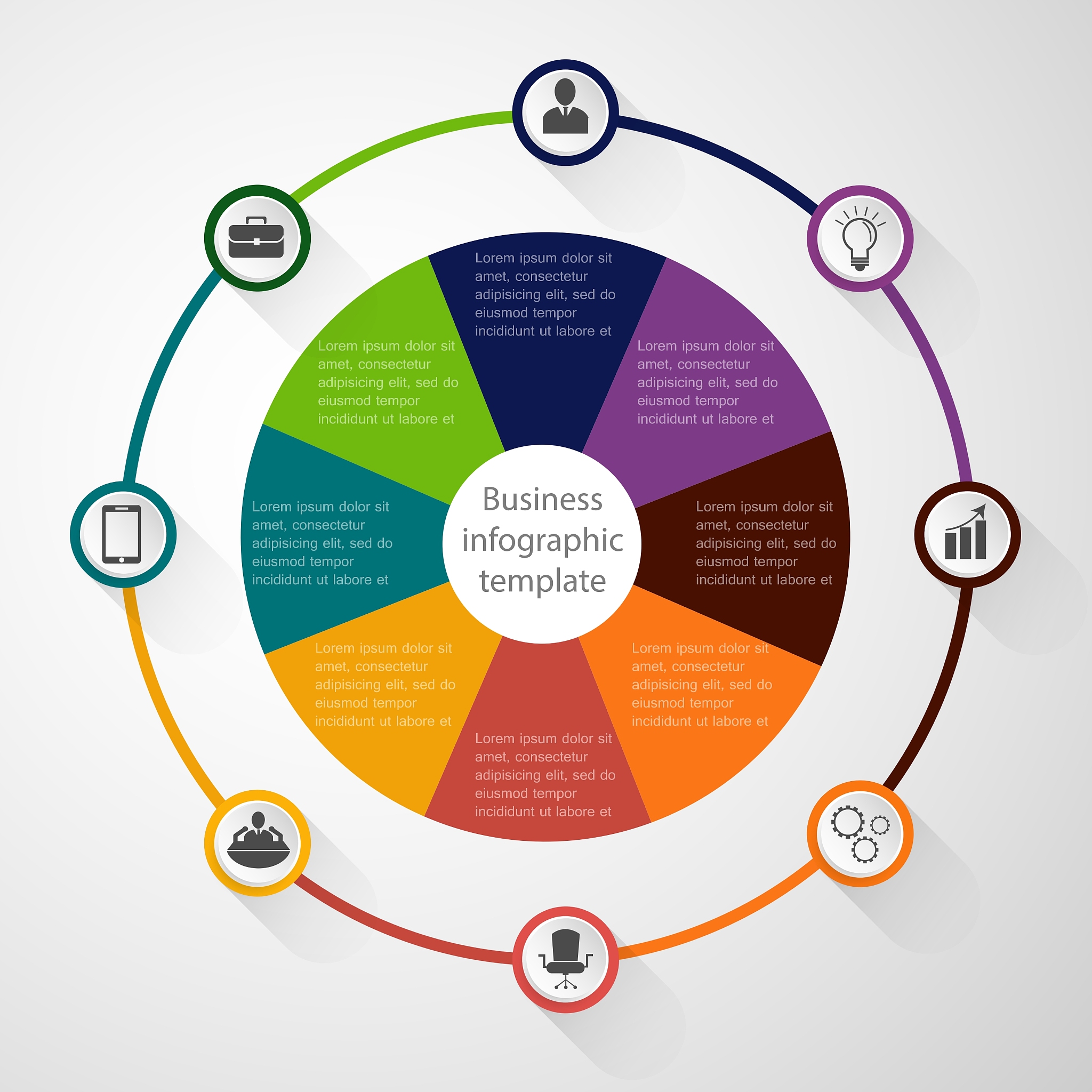 infographic business template