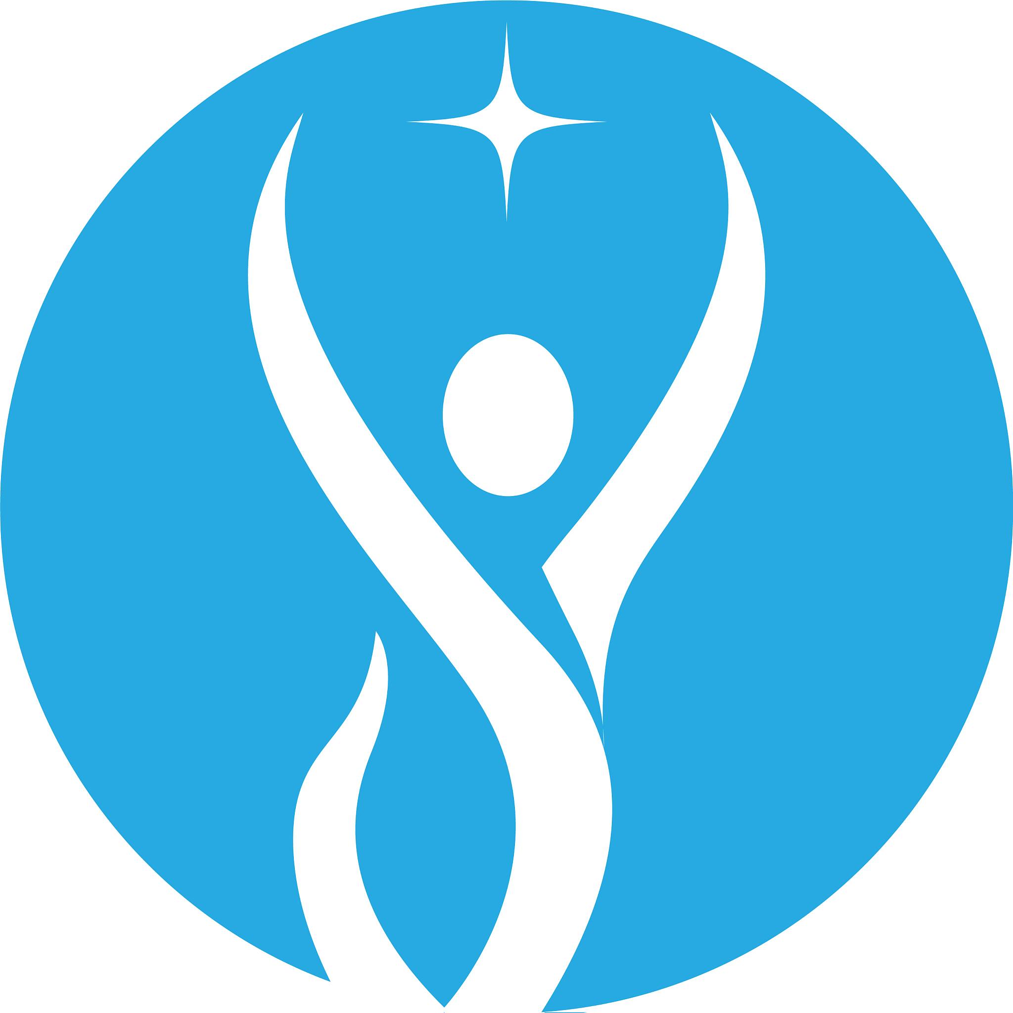 human character logo sign