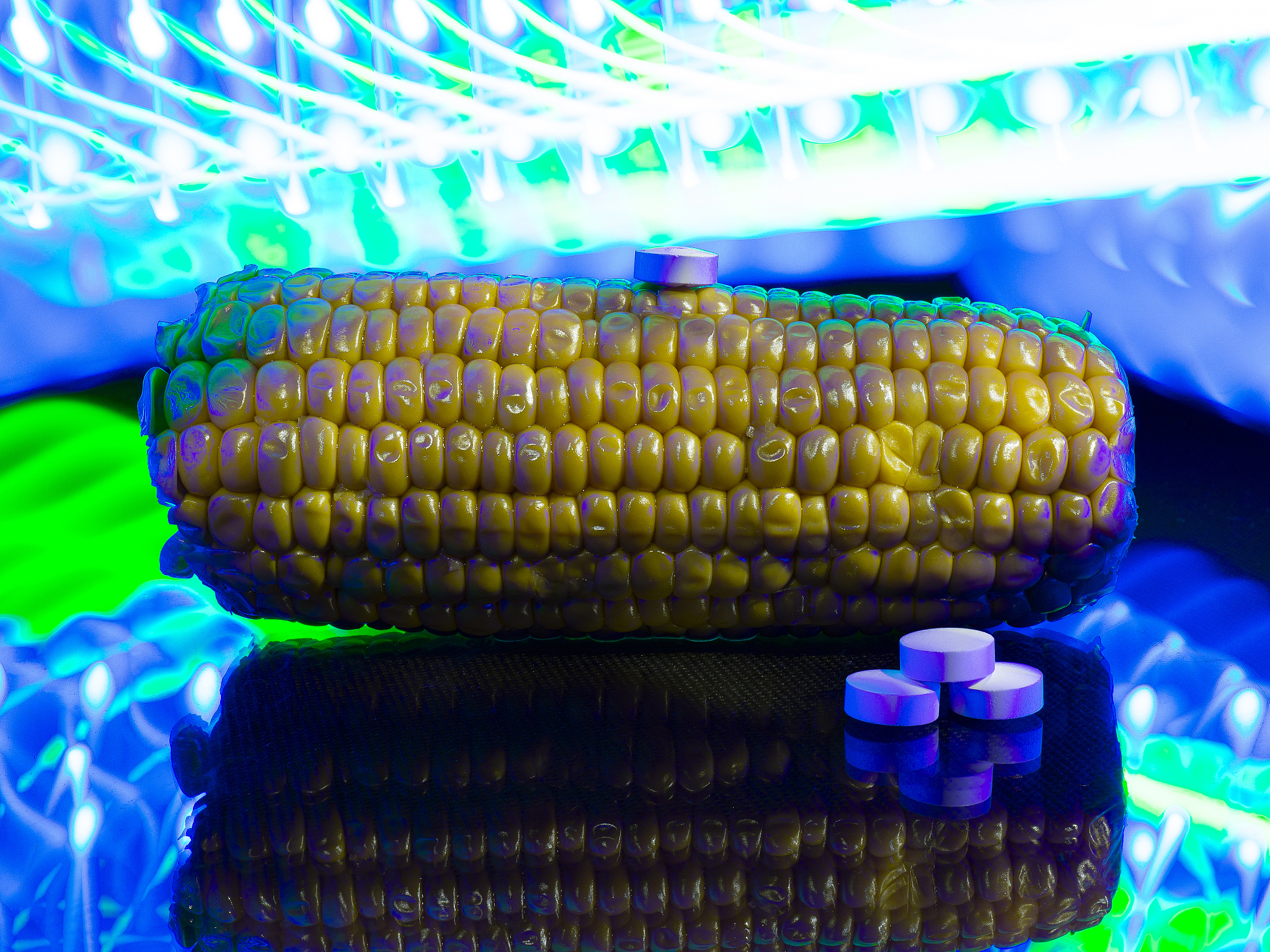 半个玉米有多少粒玉米粒