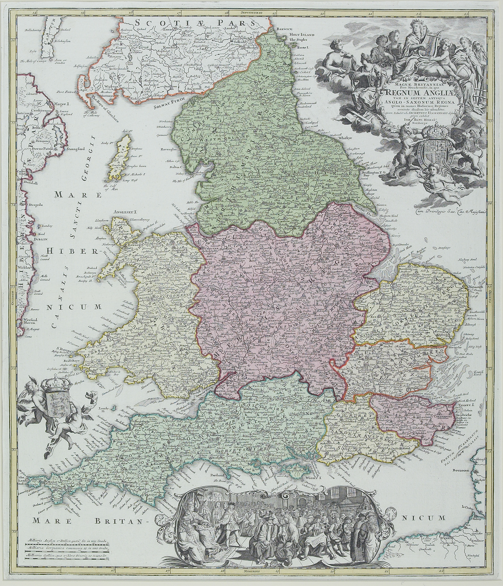 map of england