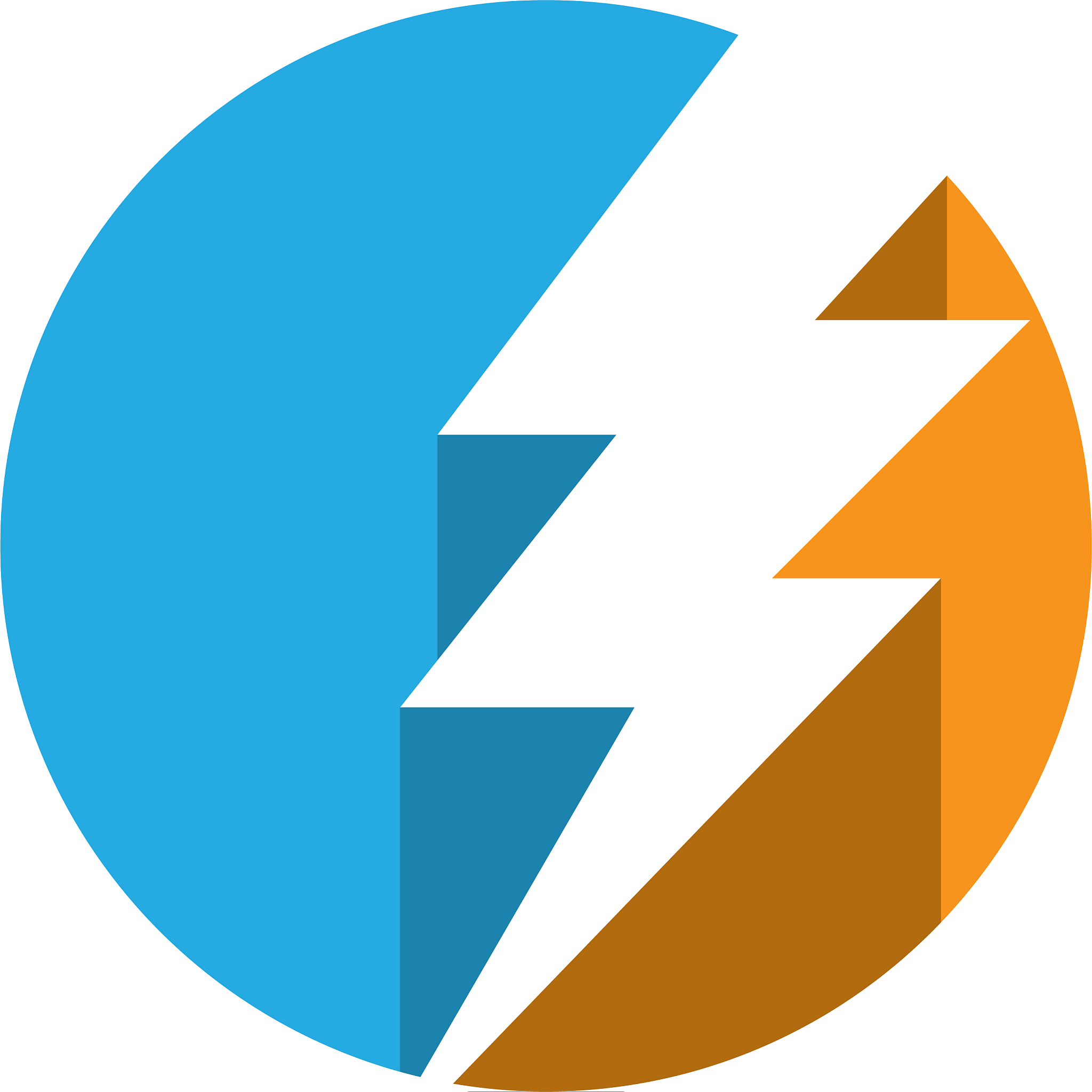 lightning bolt flash thunderbolt icons