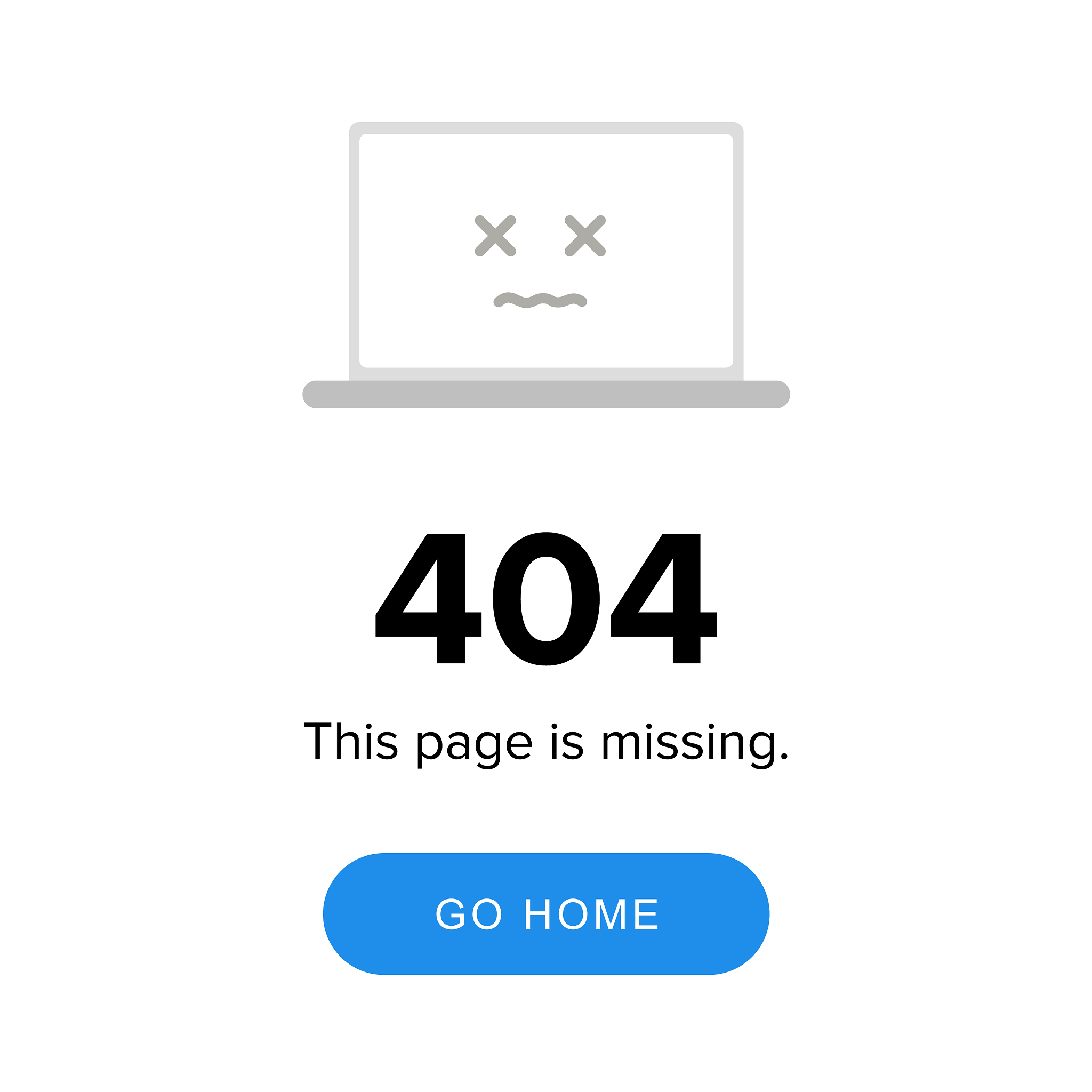 modern of 404 error page
