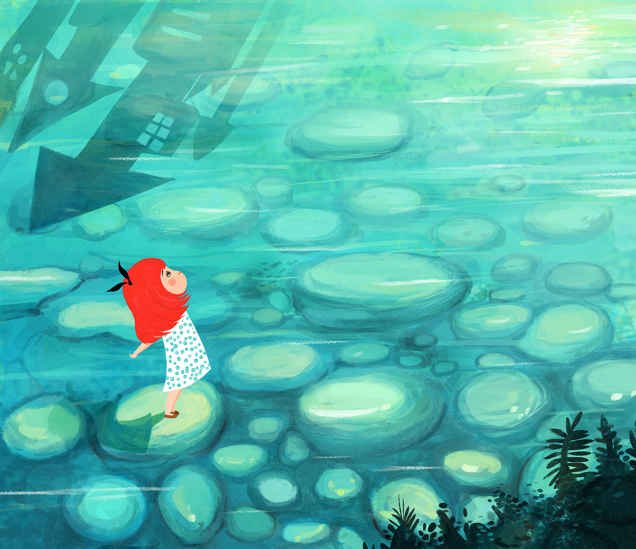 井底之鱼：勇敢探索，分享冒险