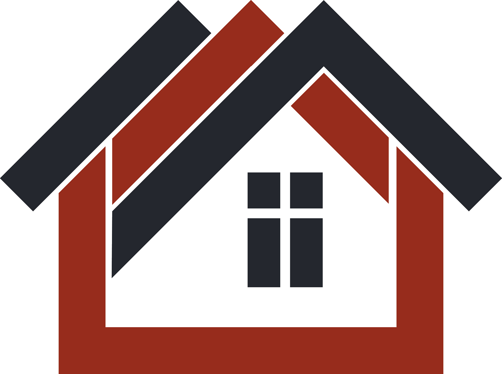 property developer stylish icon, estate agency corporate symbol.