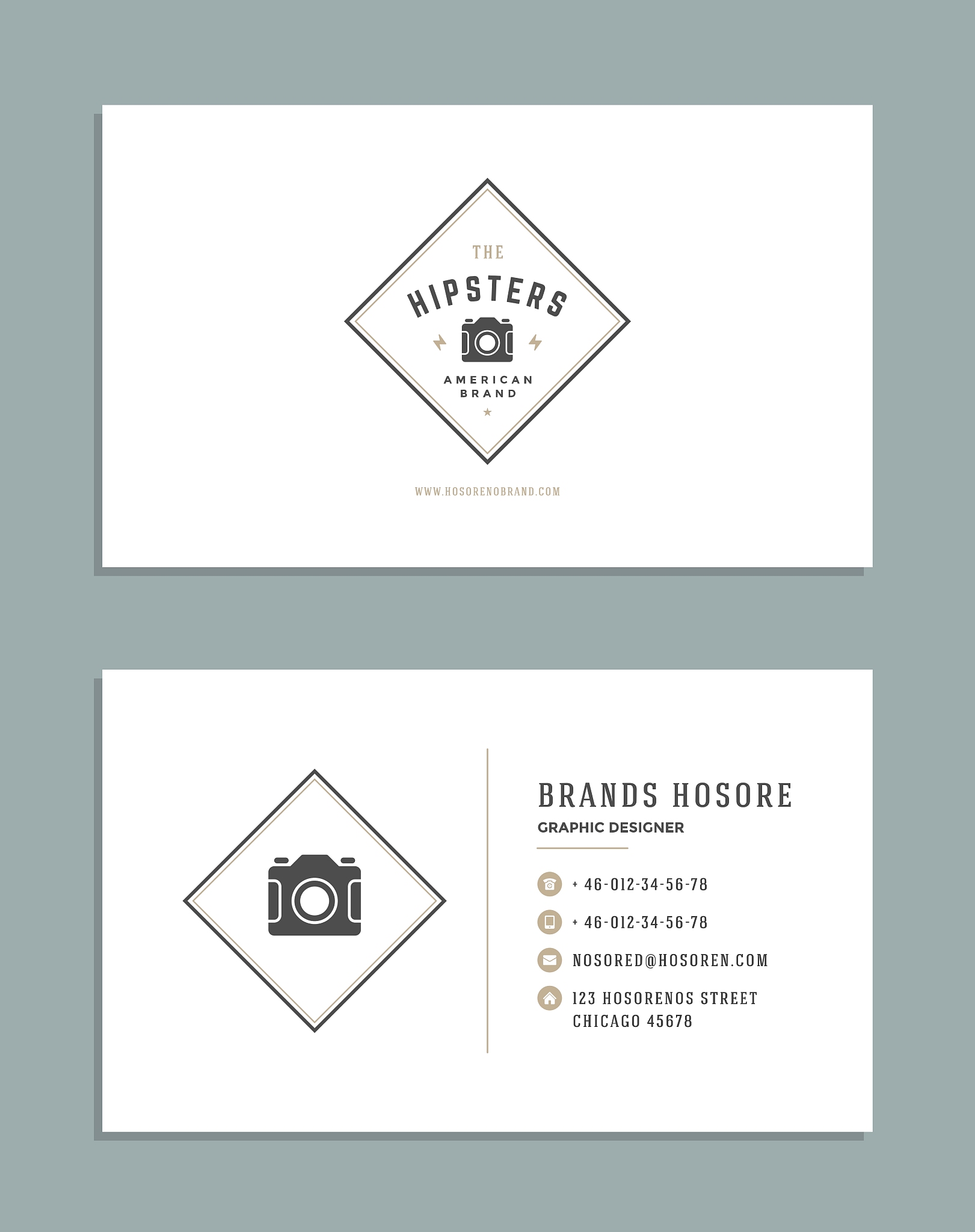 专业个人品牌名片设计：突出您的品牌标识