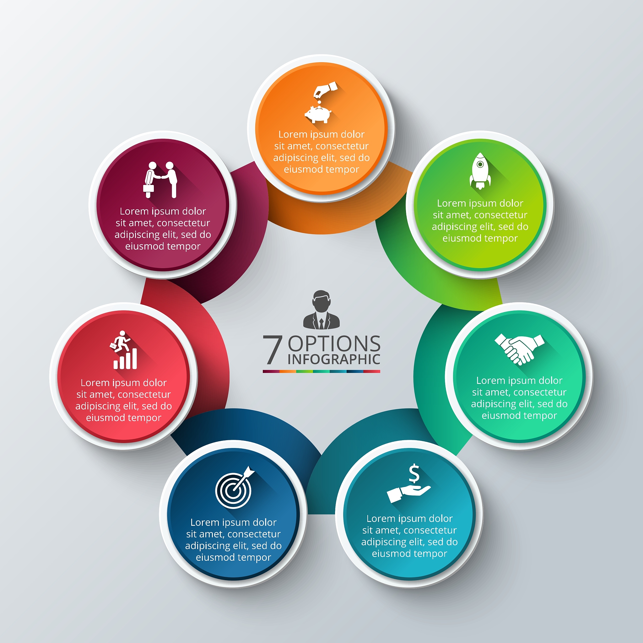 circle infographic