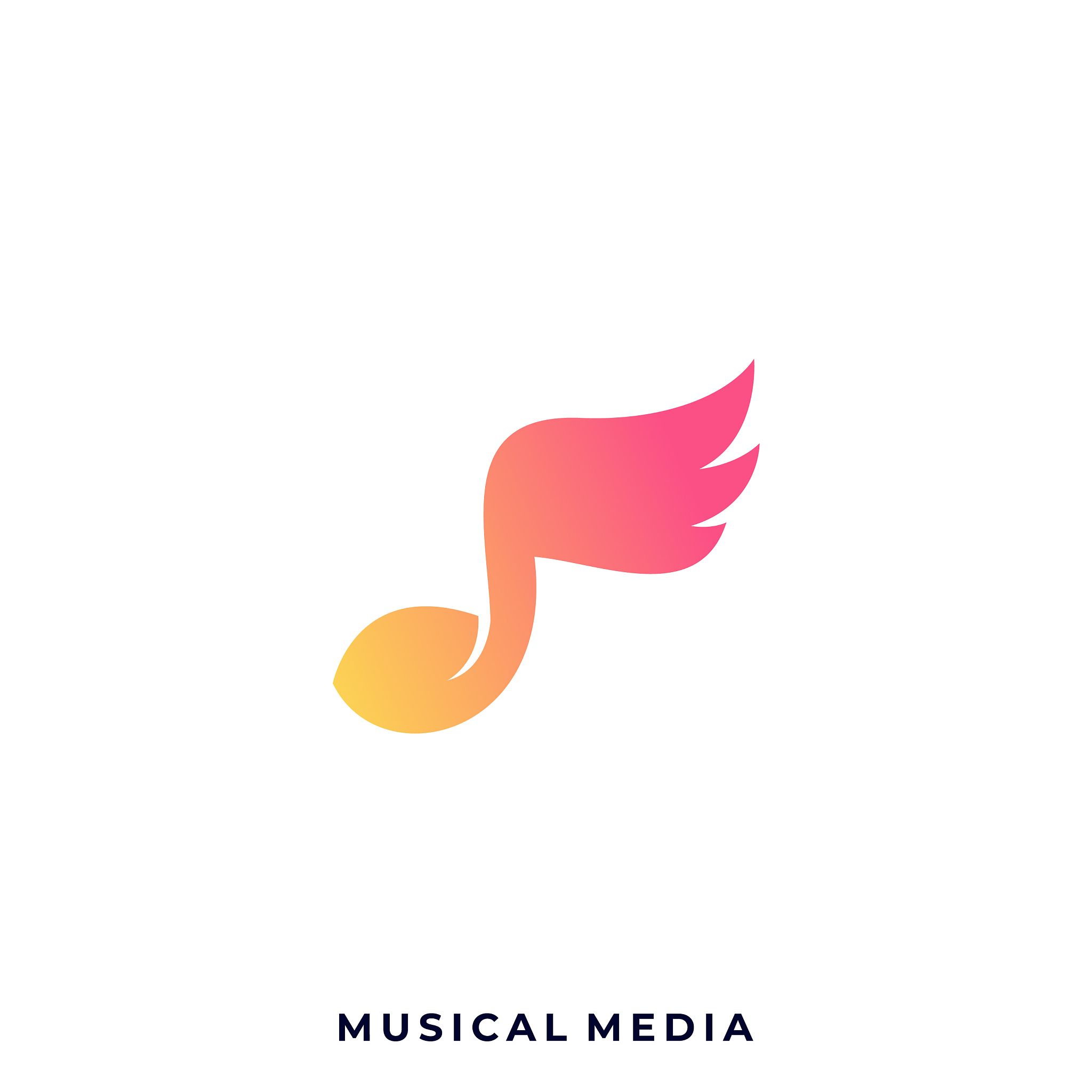 music colorful design template