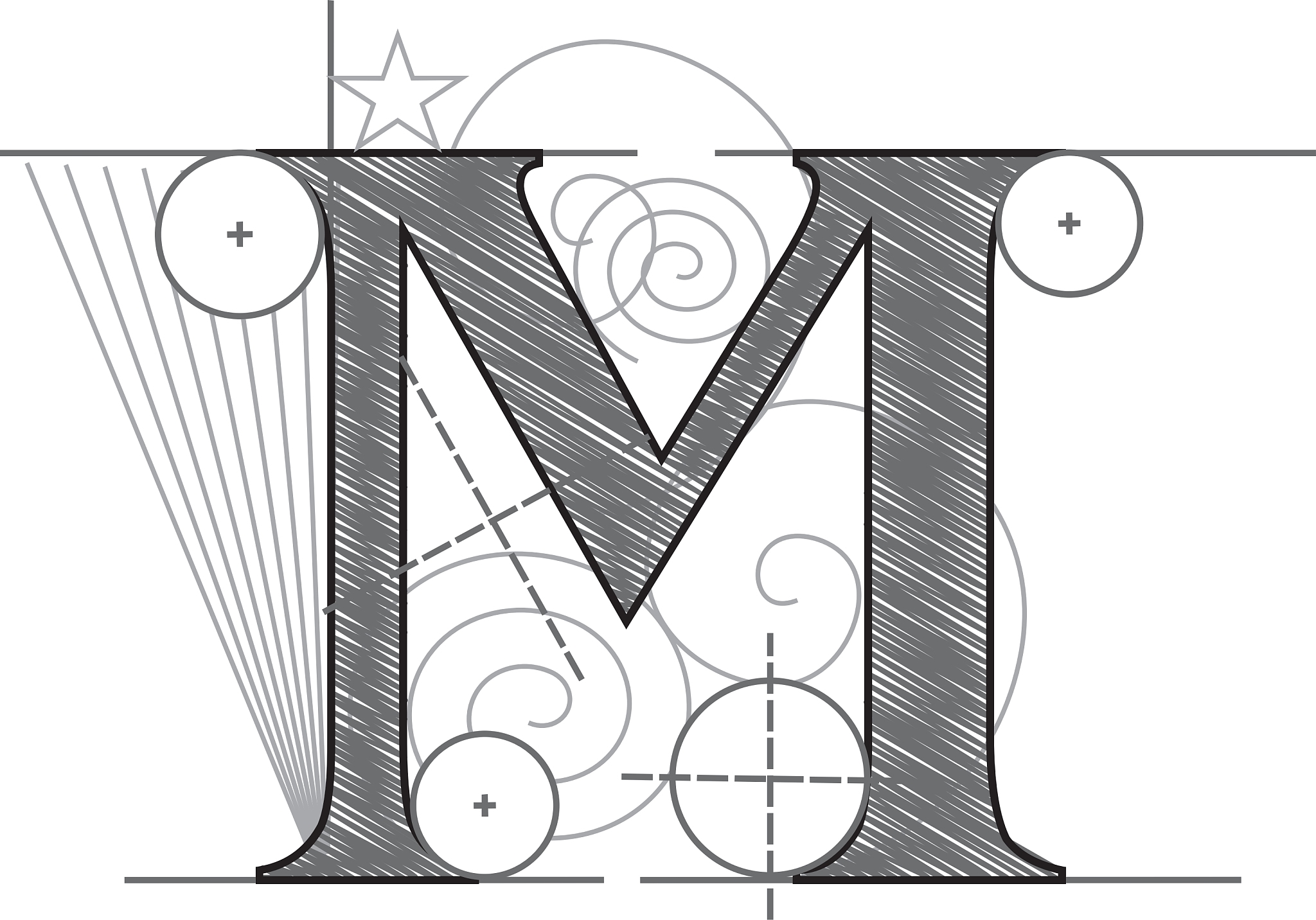 m
