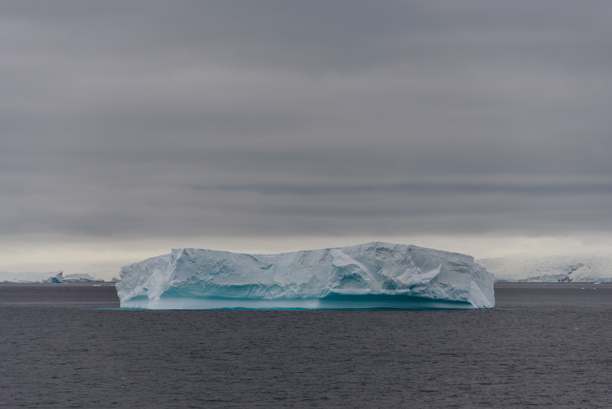 iceberg in antarctic sea