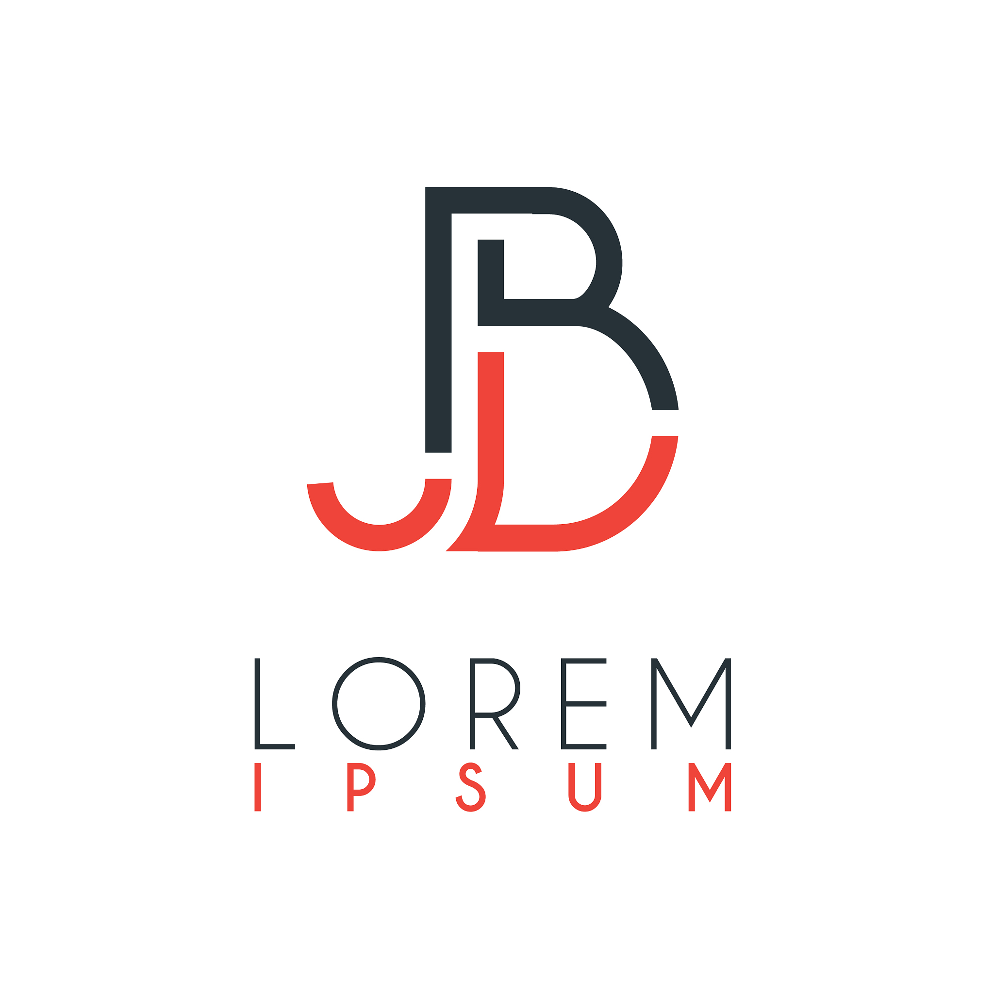 the logo between letter j and letter b or jb