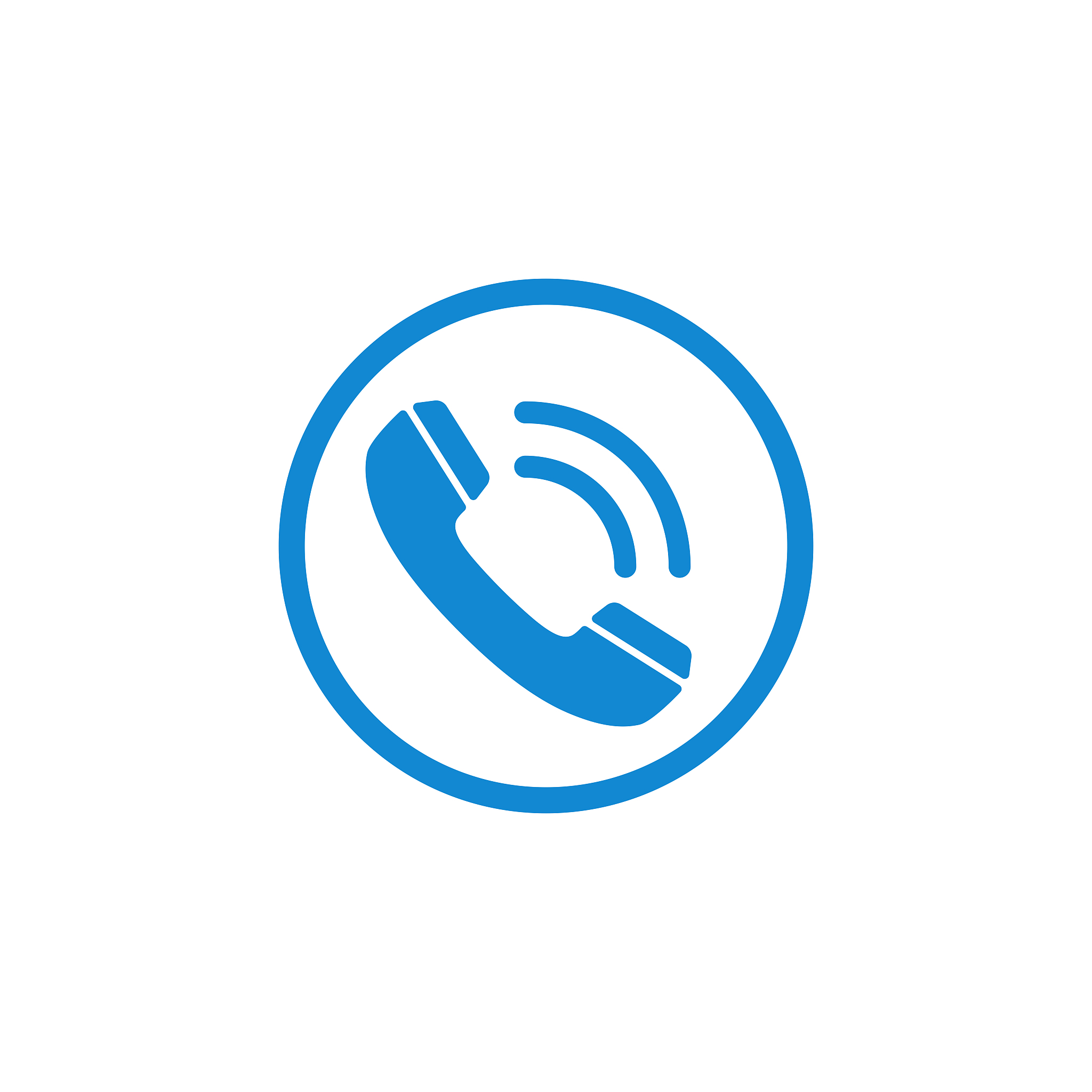modern communication contact us icons