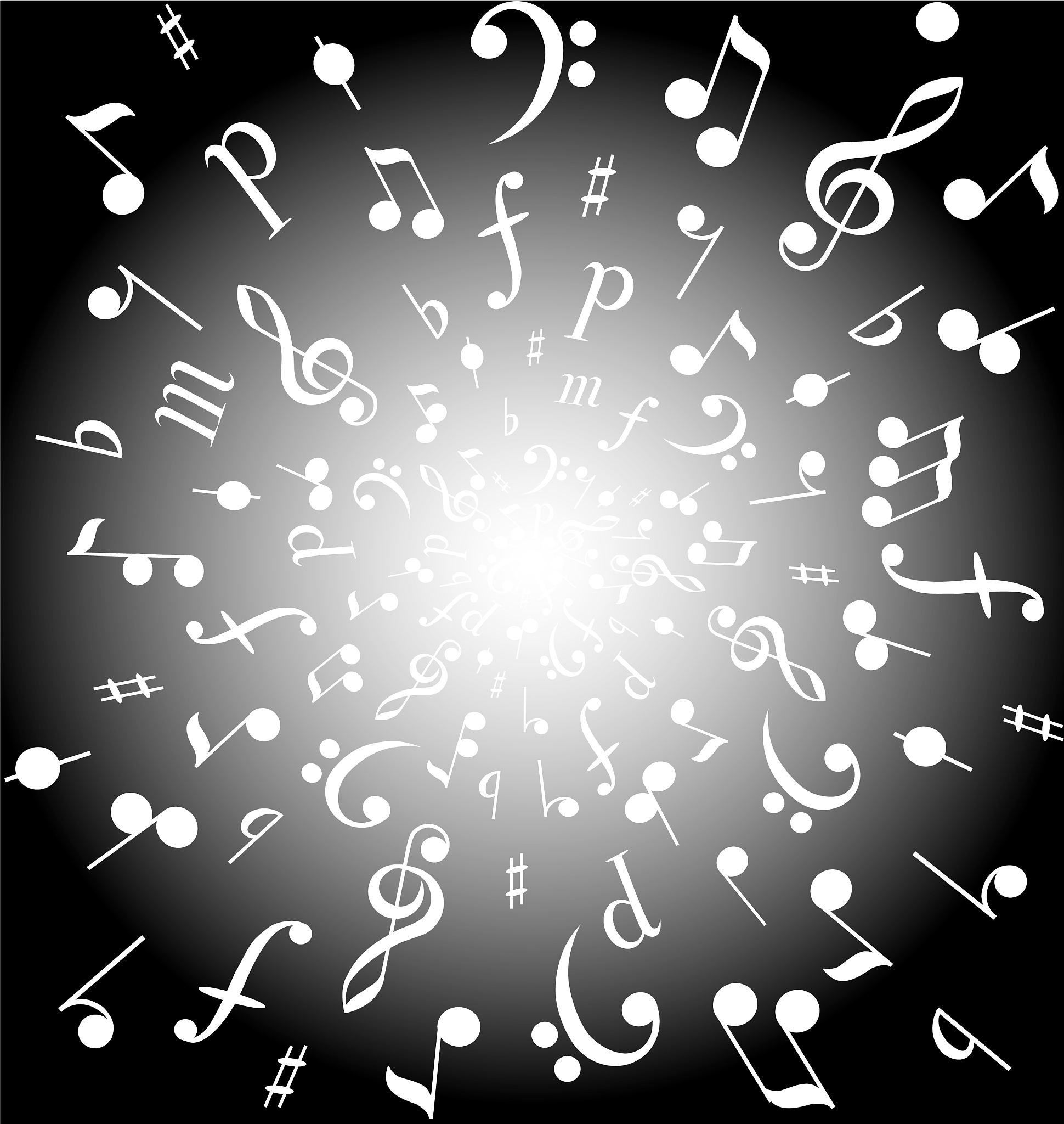 abstract music background