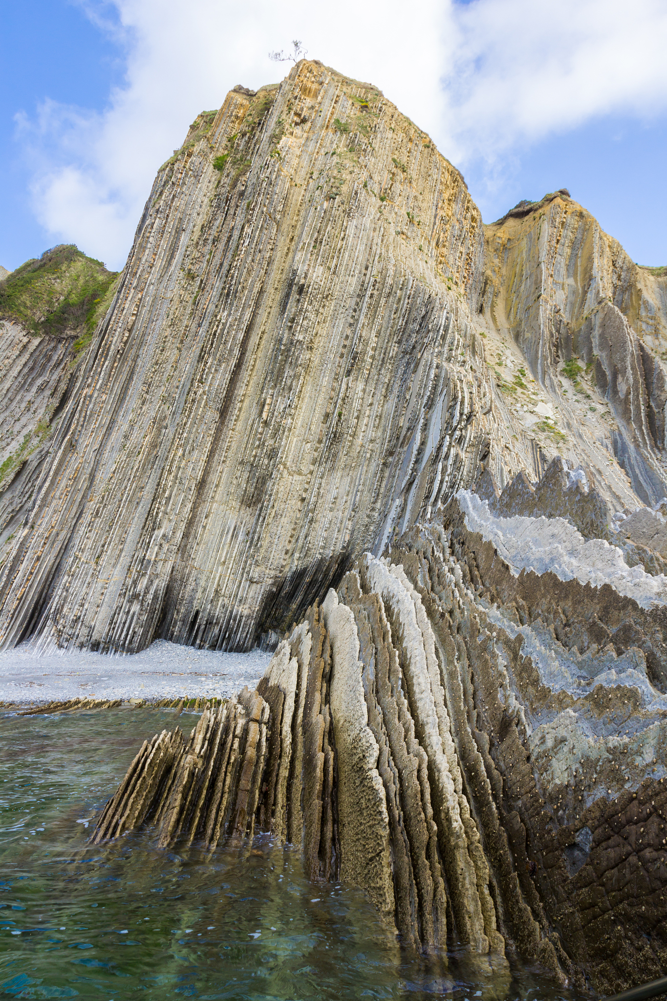 rock shape in sea coast